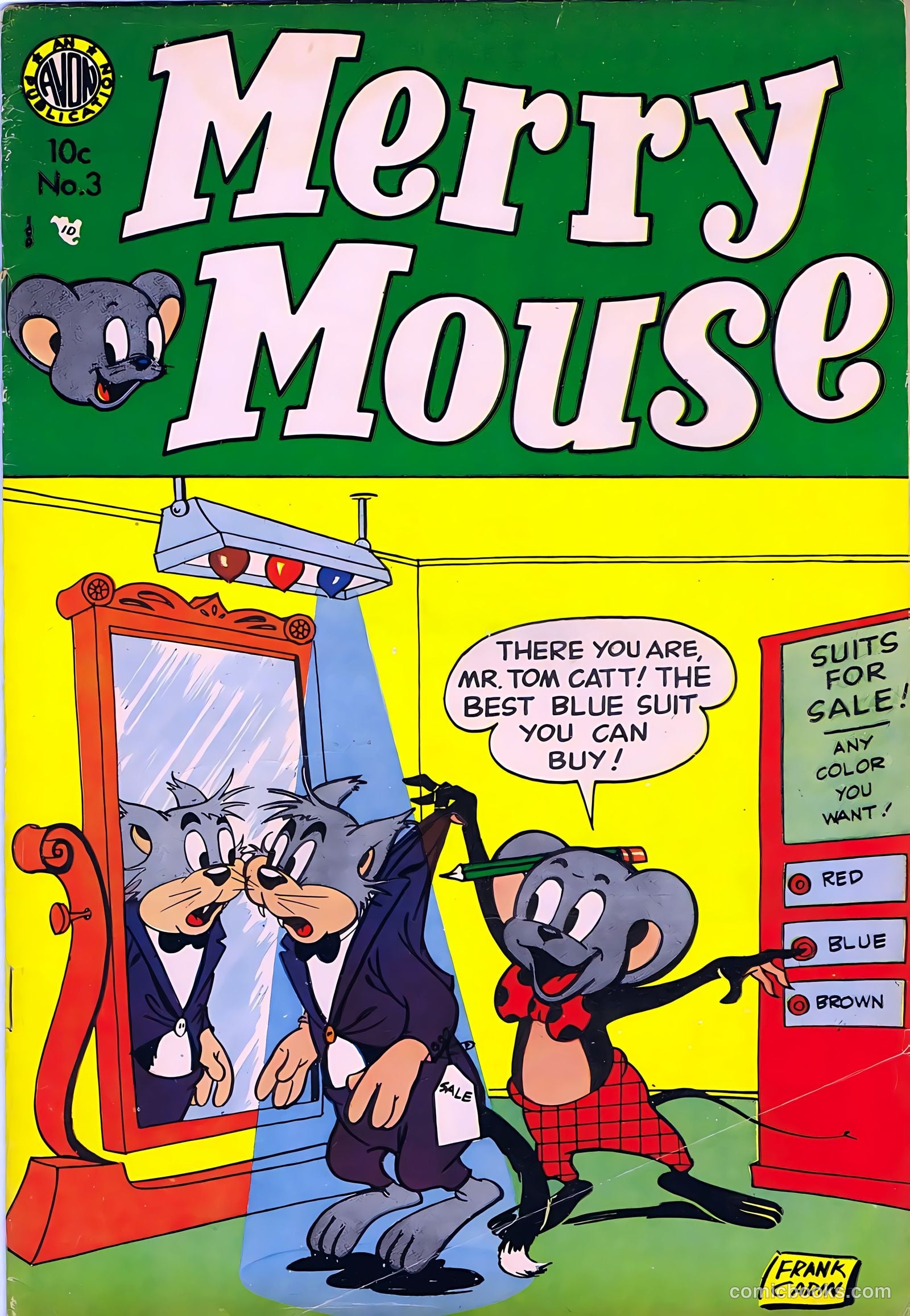 Merry Mouse #3 cover