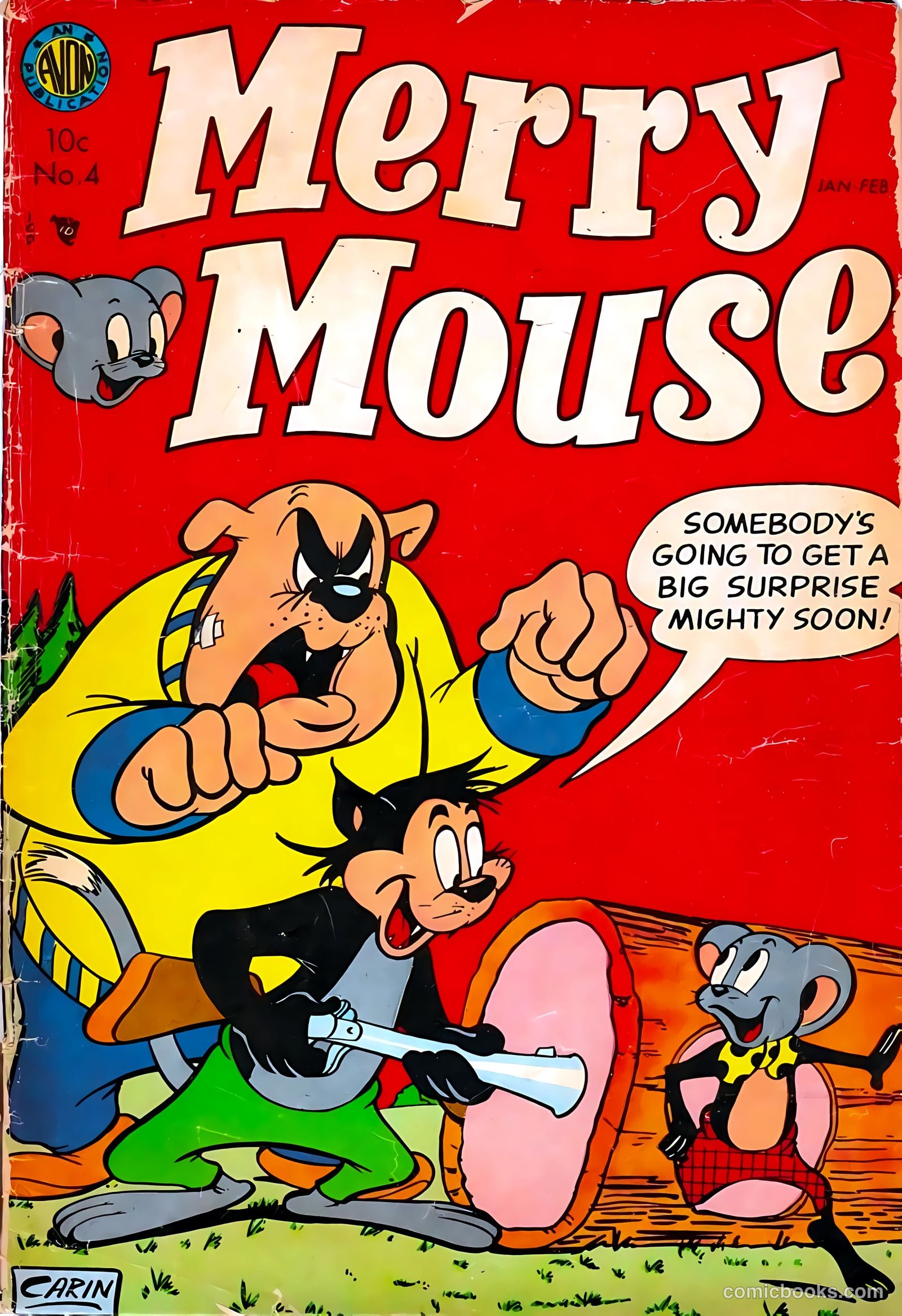 Merry Mouse #4 cover