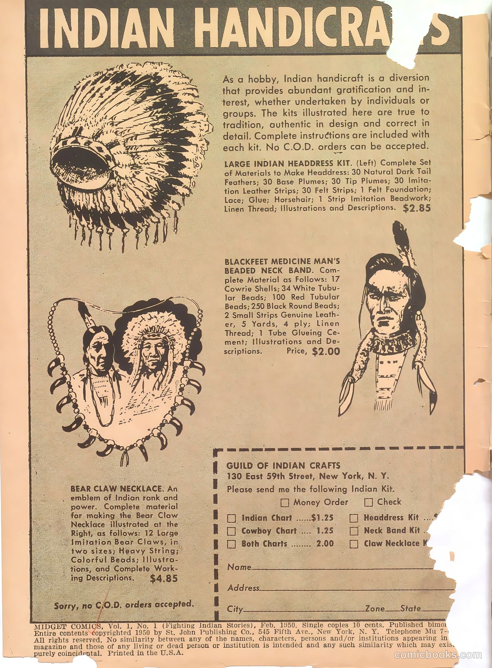 Midget Comics #1 (1950) — page 2 of 68