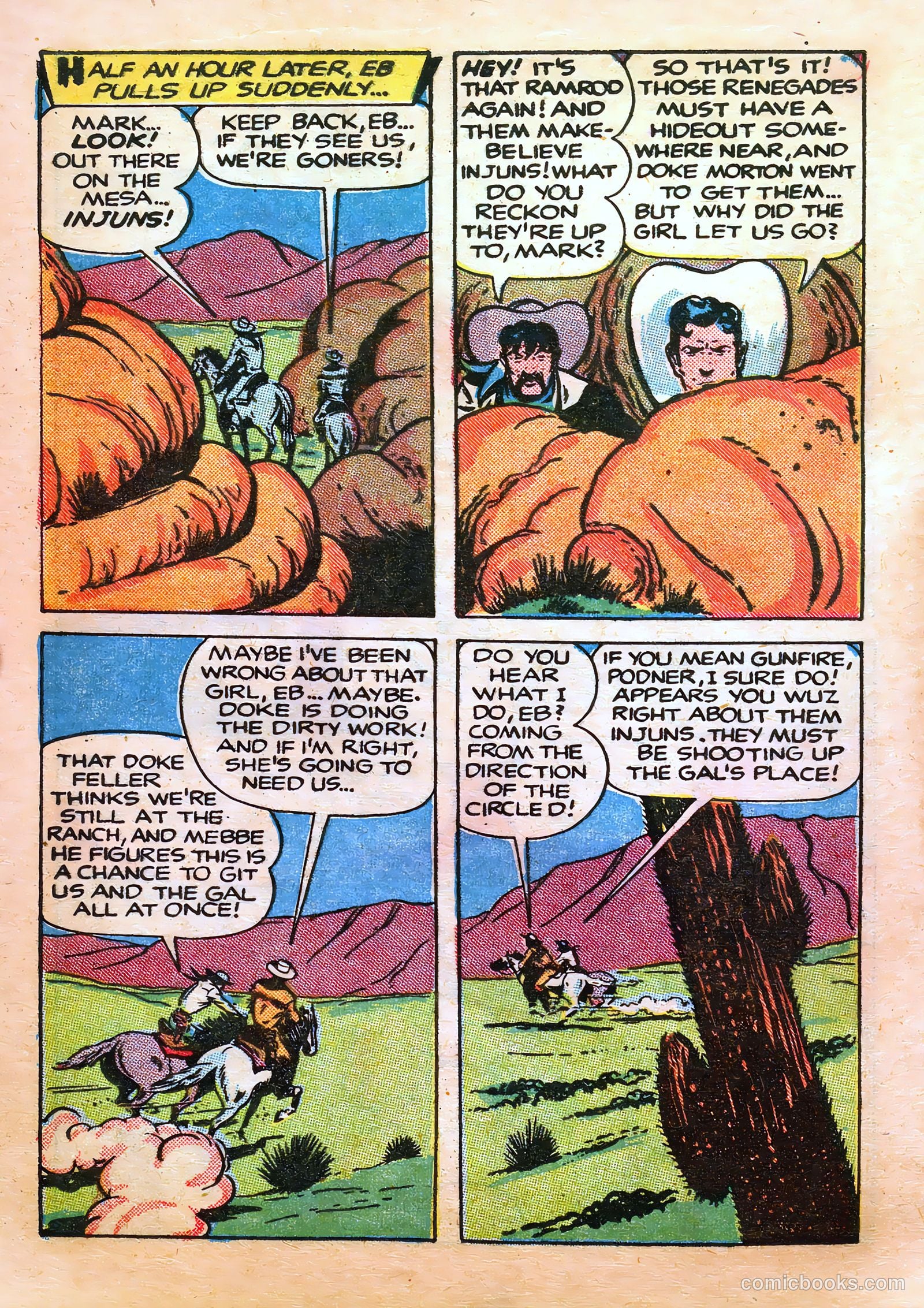 Midget Comics #1 (1950) — page 32 of 68