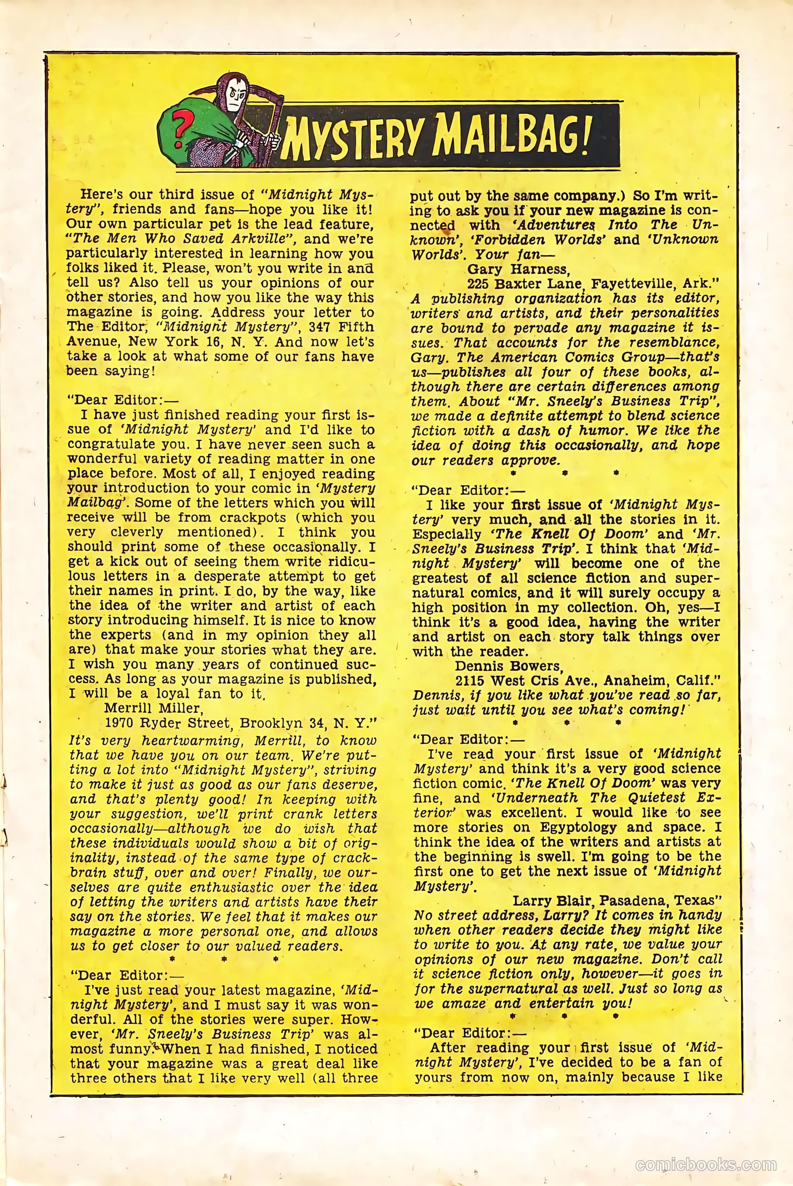 Midnight Mystery #3 (1961) — page 17