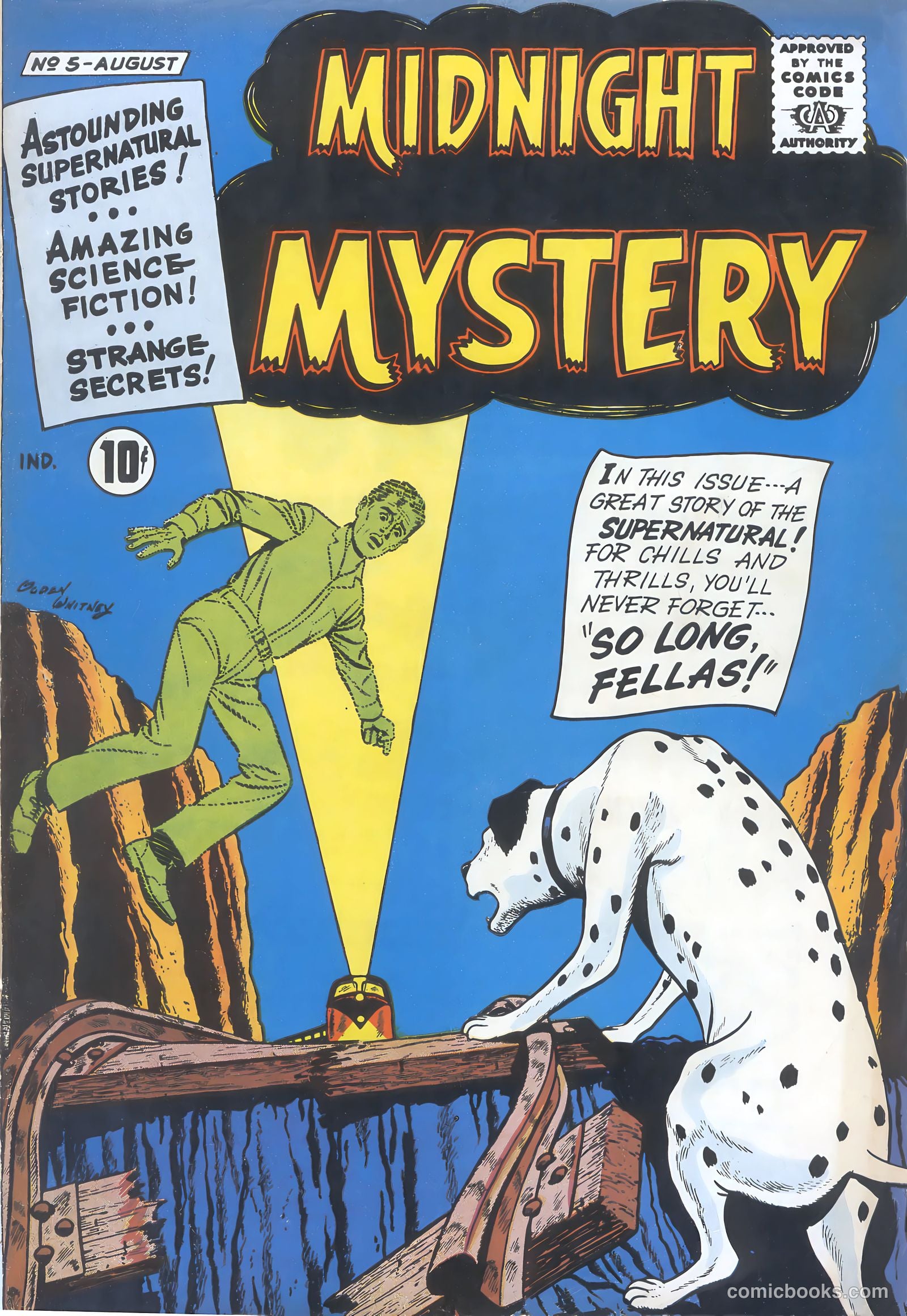 Midnight Mystery #5 (1961) — page 1 of 36