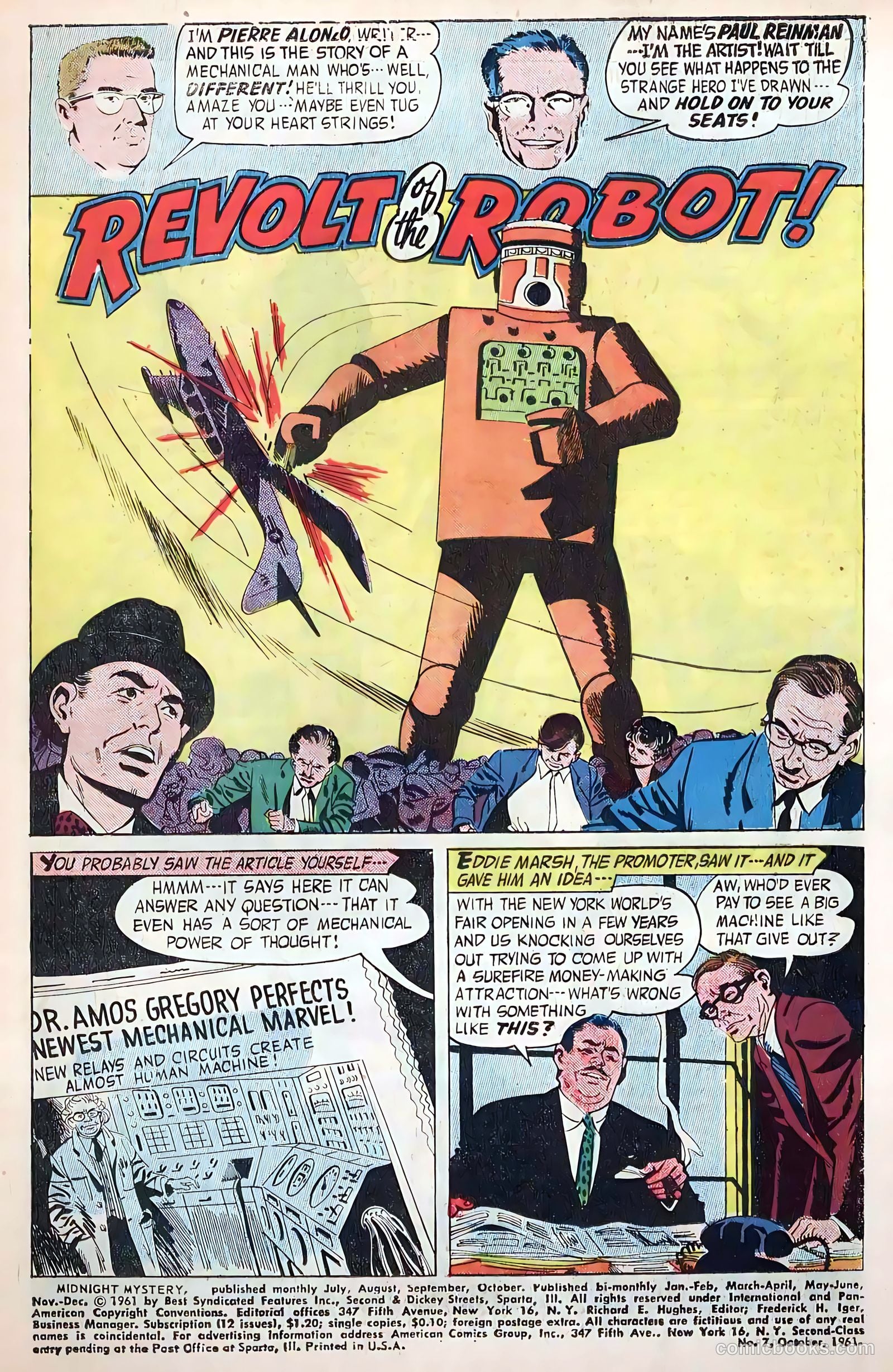 Midnight Mystery #7 (1961) — page 3