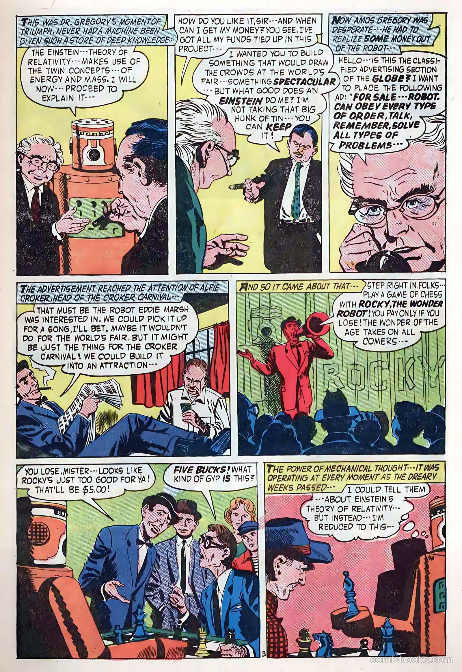 Midnight Mystery #7 (1961) — page 5