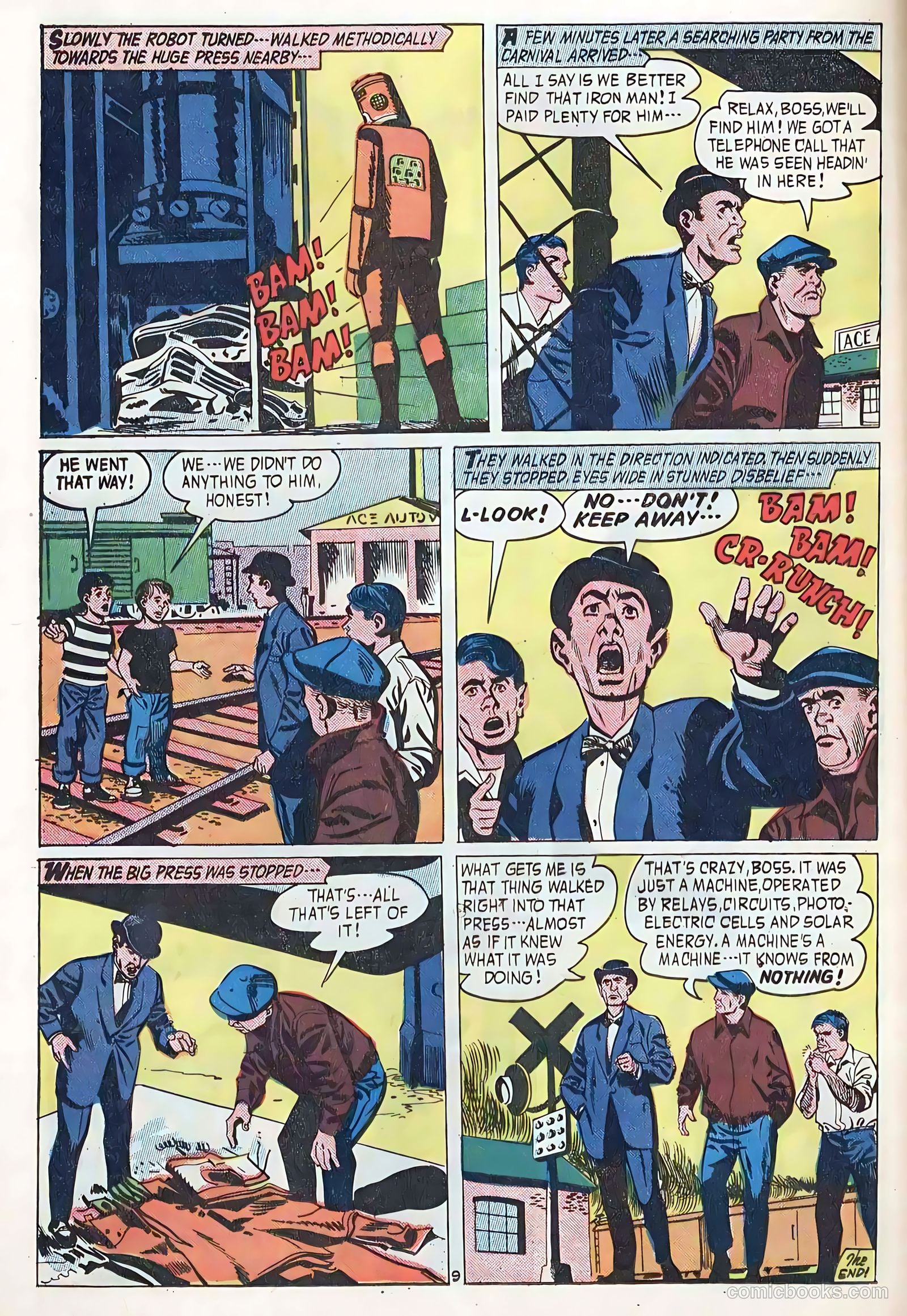 Midnight Mystery #7 (1961) — page 12