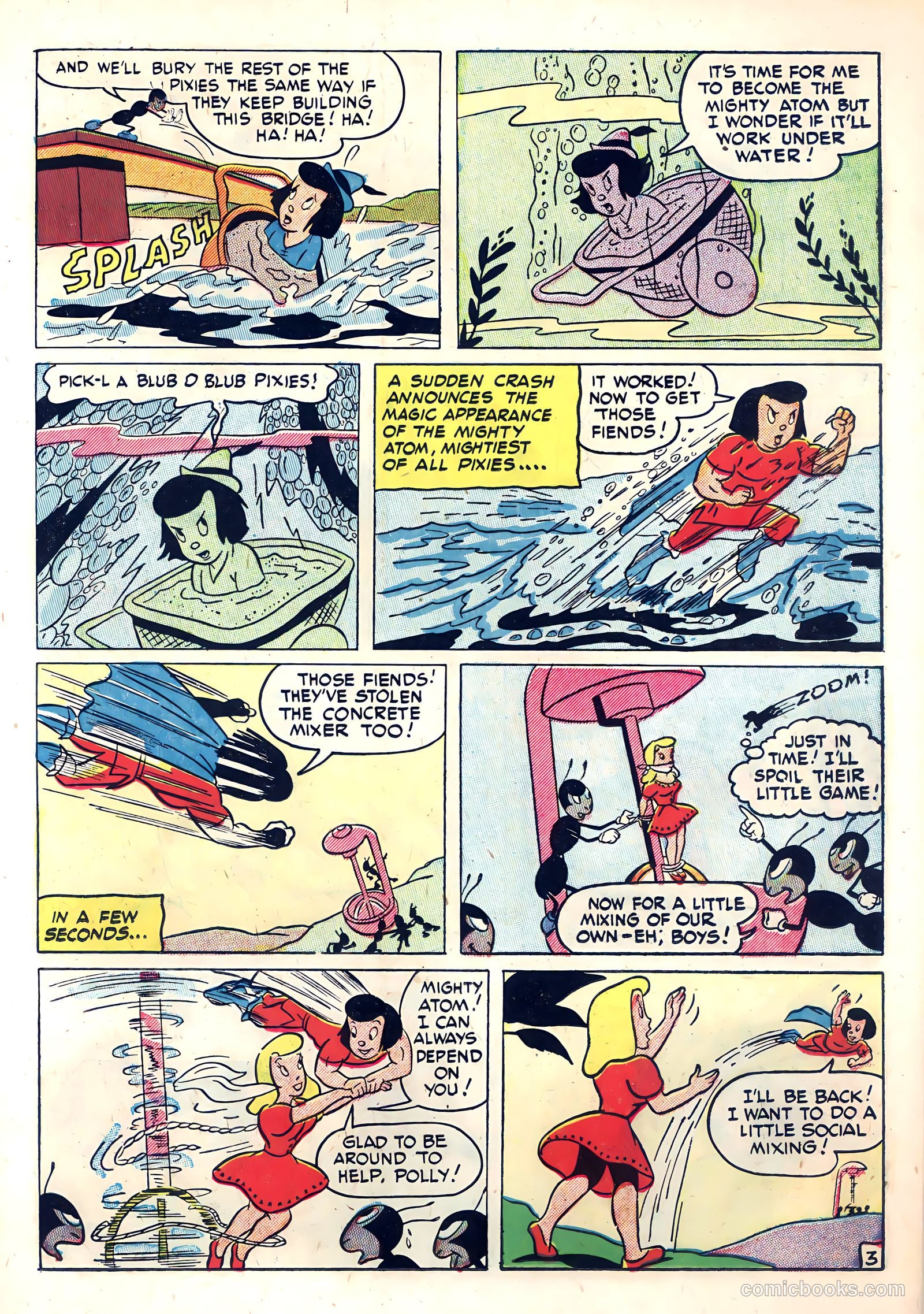 Mighty Atom #3 (1958) — page 23 of 36