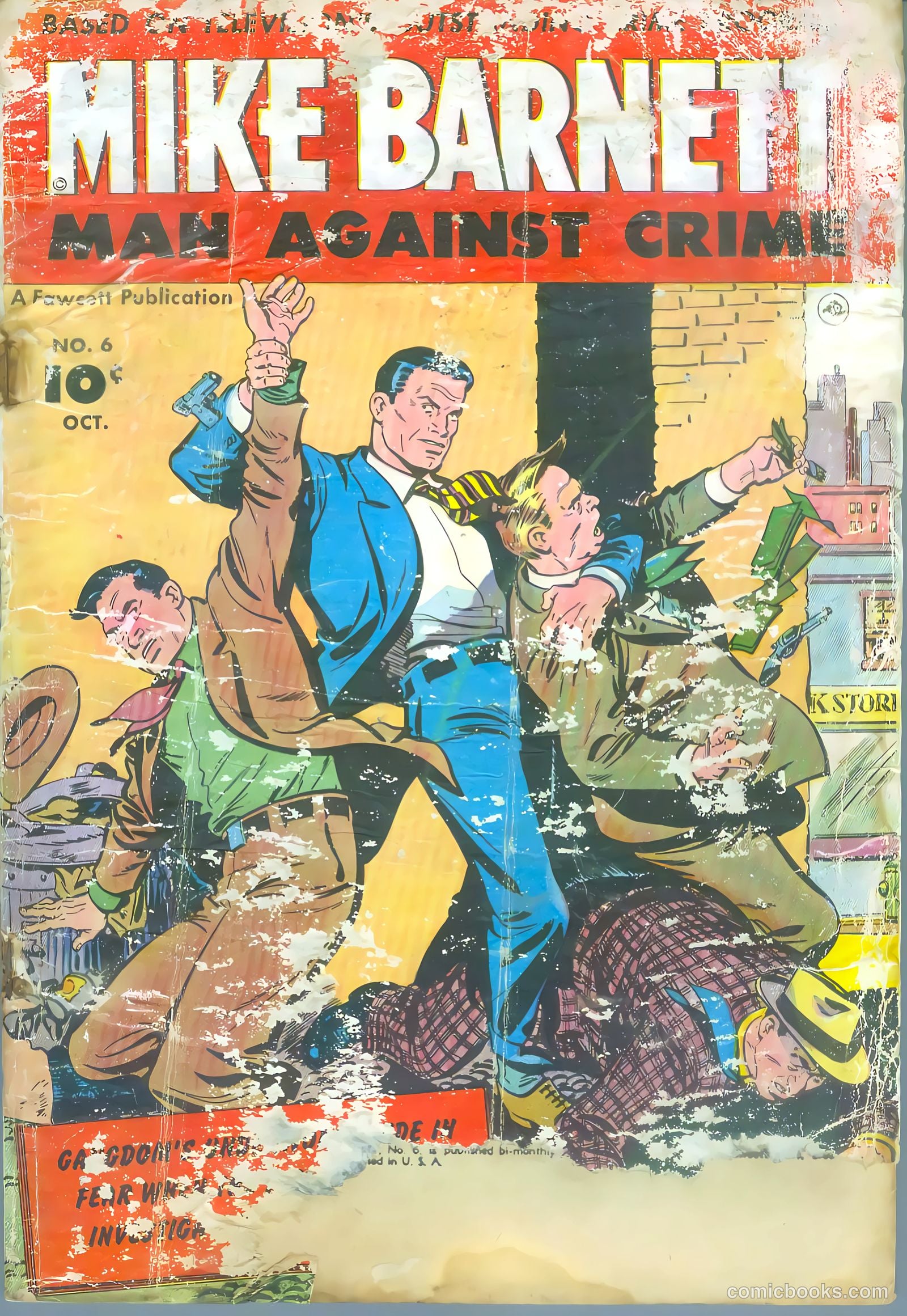 Mike Barnett, Man Against Crime #6