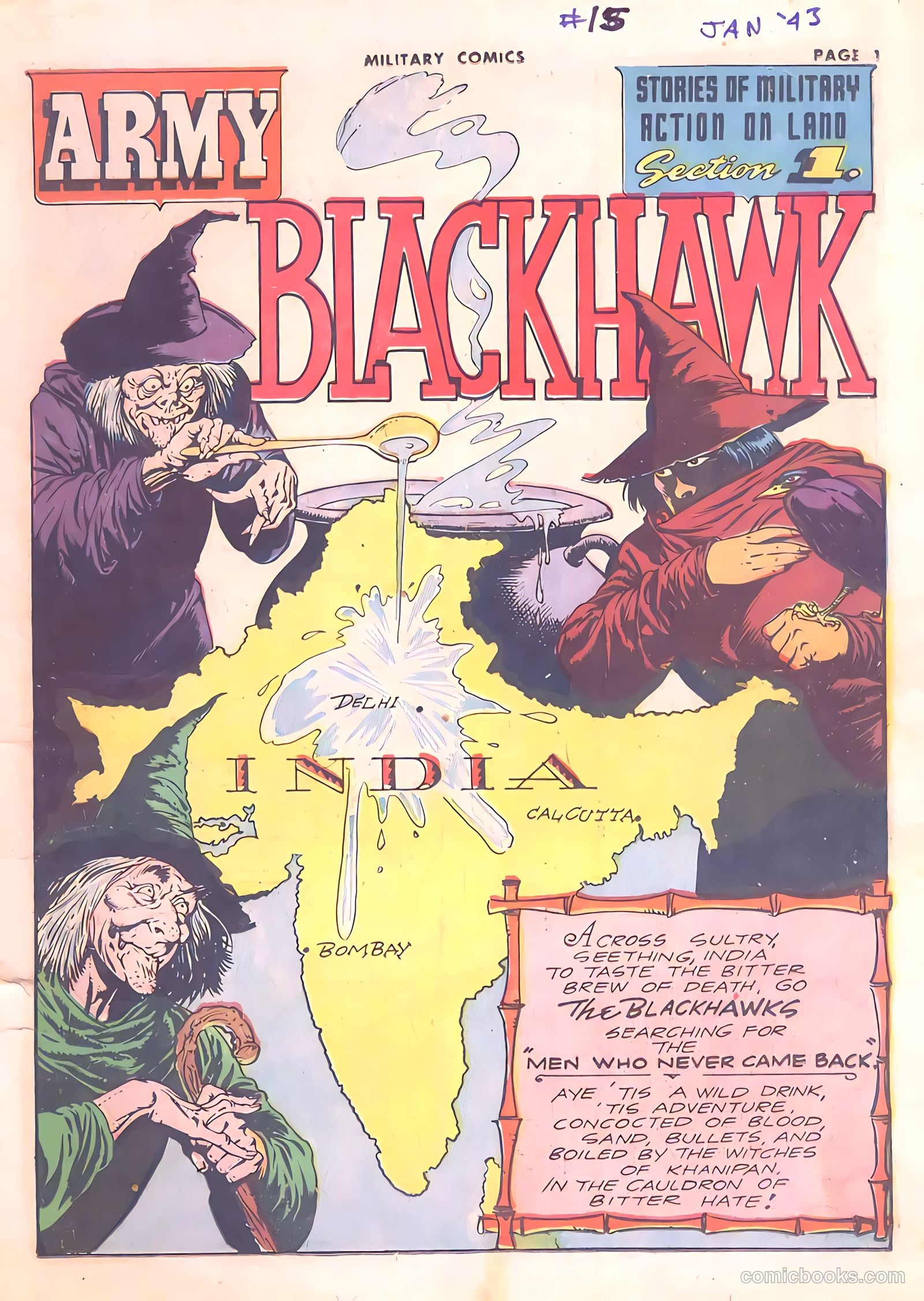 Military Comics #15 (1942) — page 2 of 53