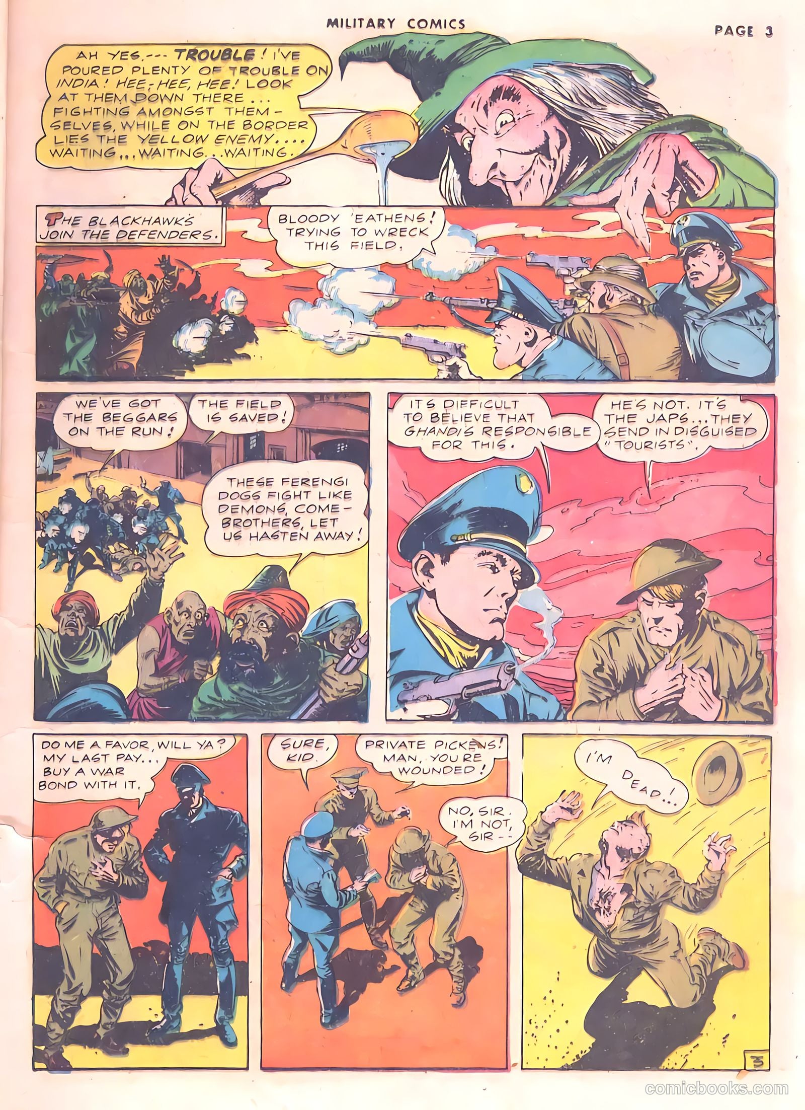 Military Comics #15 (1942) — page 4 of 53