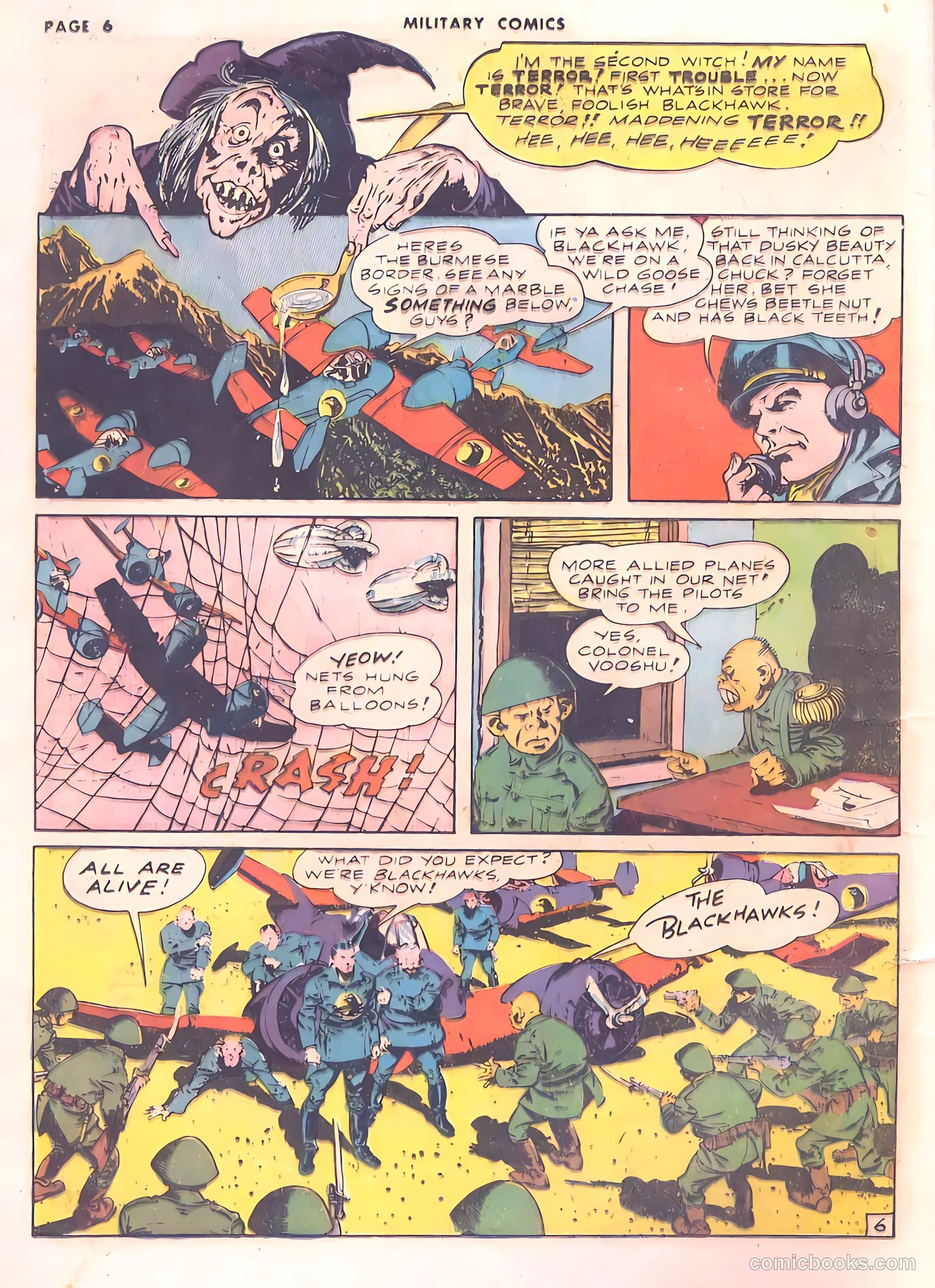 Military Comics #15 (1942) — page 7 of 53