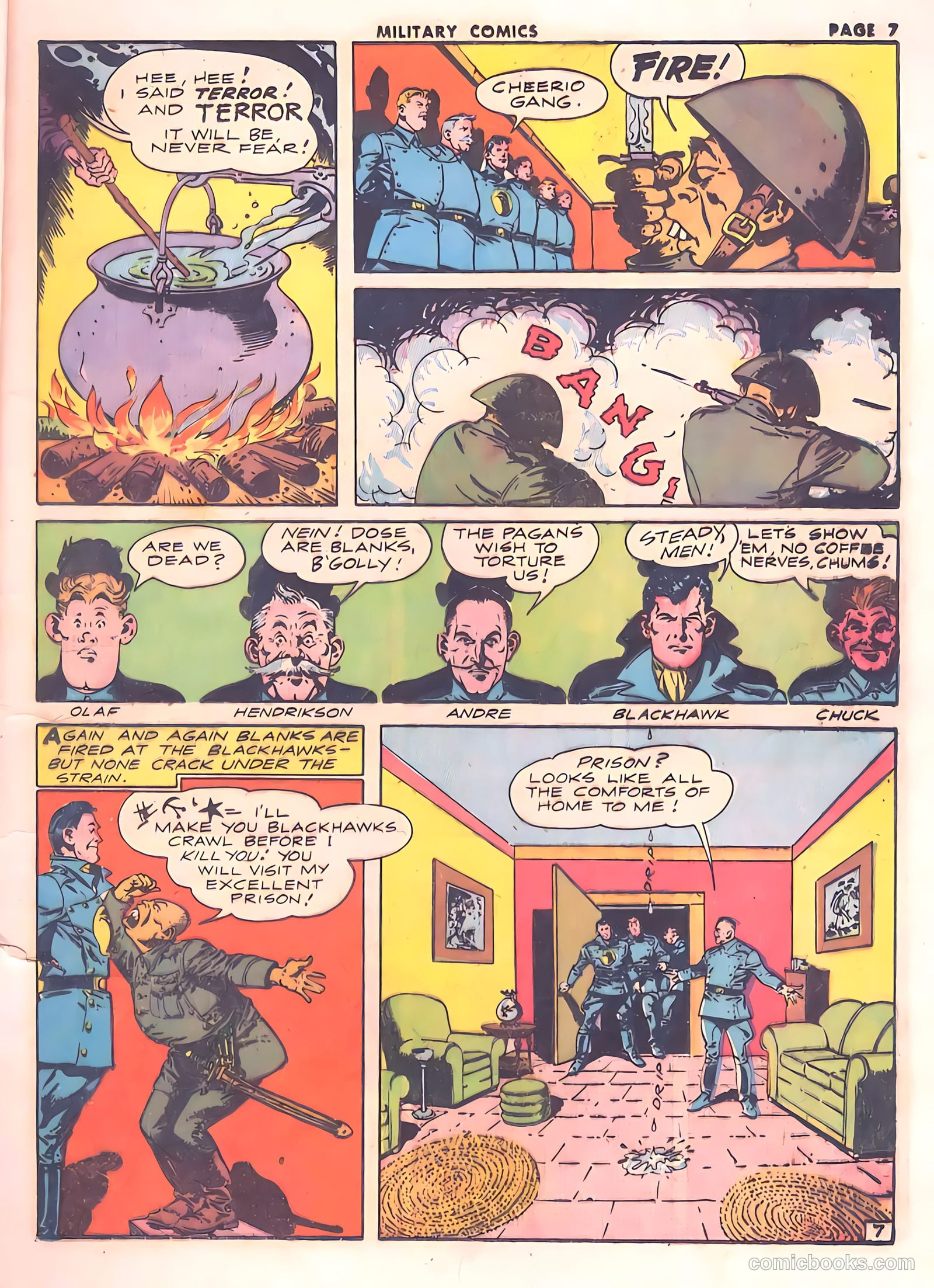 Military Comics #15 (1942) — page 8 of 53