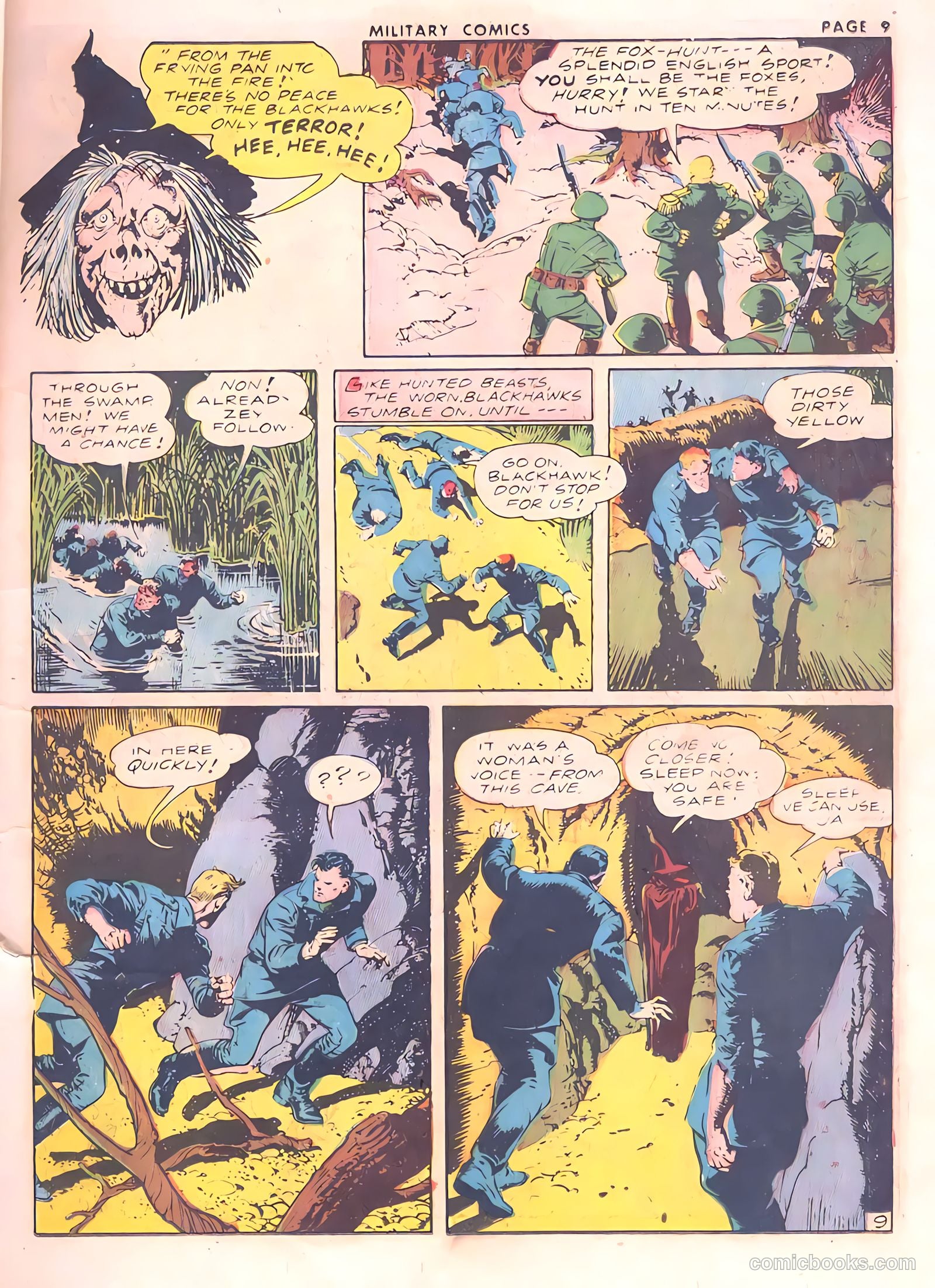 Military Comics #15 (1942) — page 10 of 53