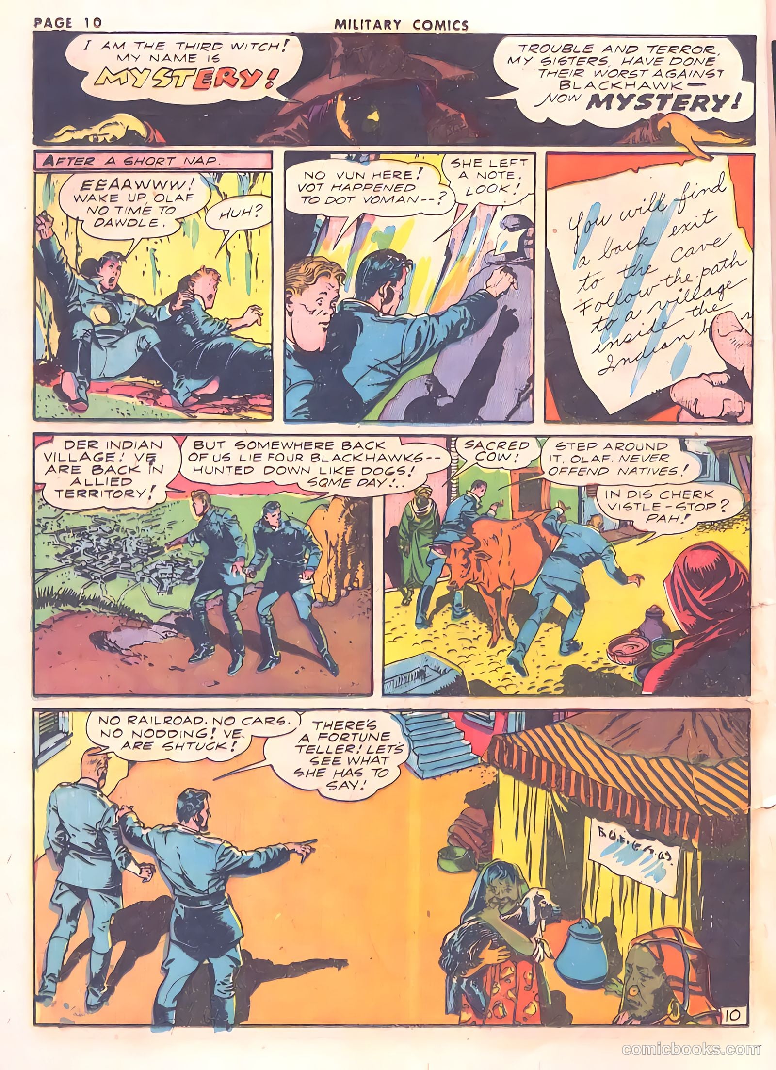 Military Comics #15 (1942) — page 11 of 53