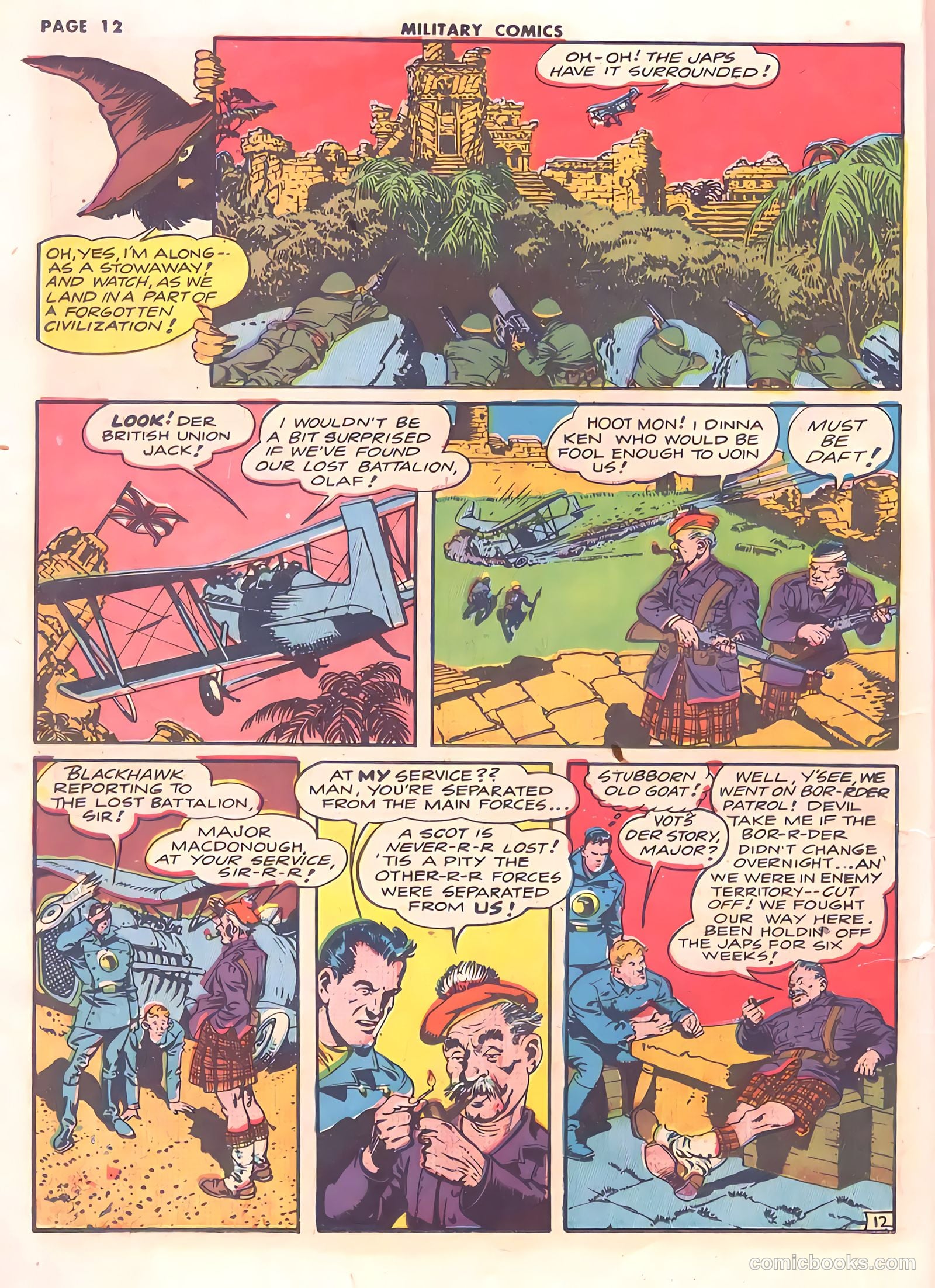 Military Comics #15 (1942) — page 13 of 53