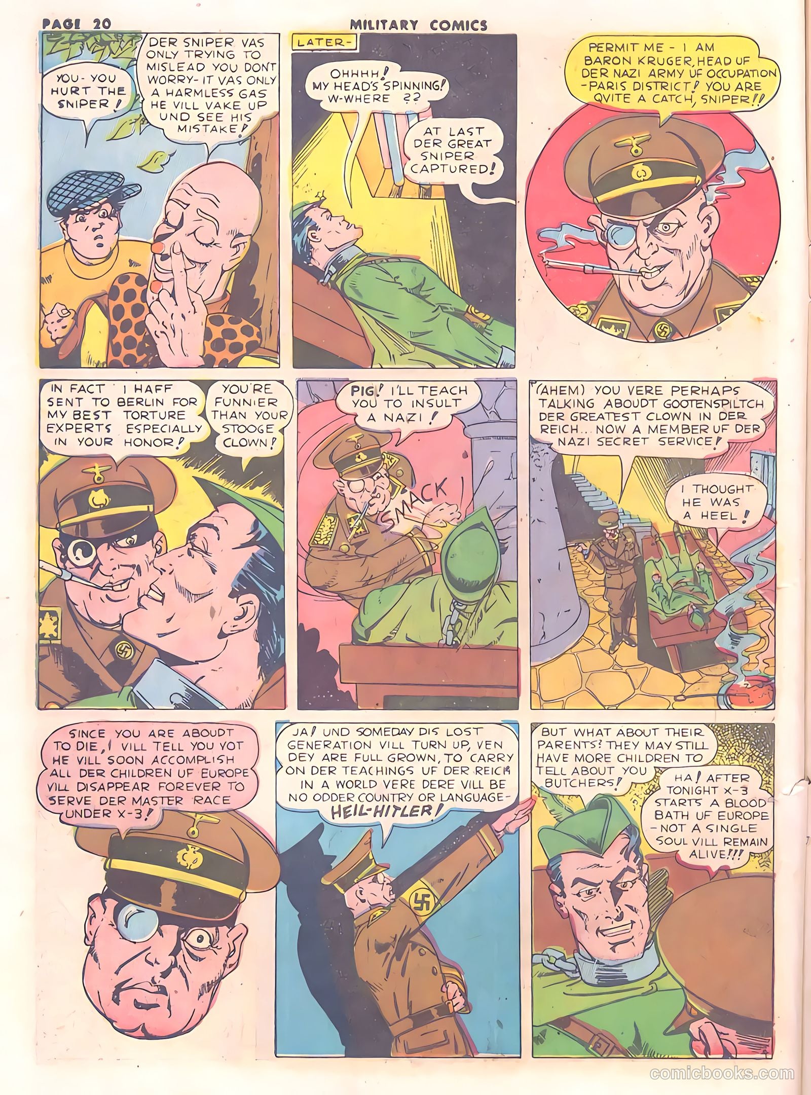 Military Comics #15 (1942) — page 20 of 53