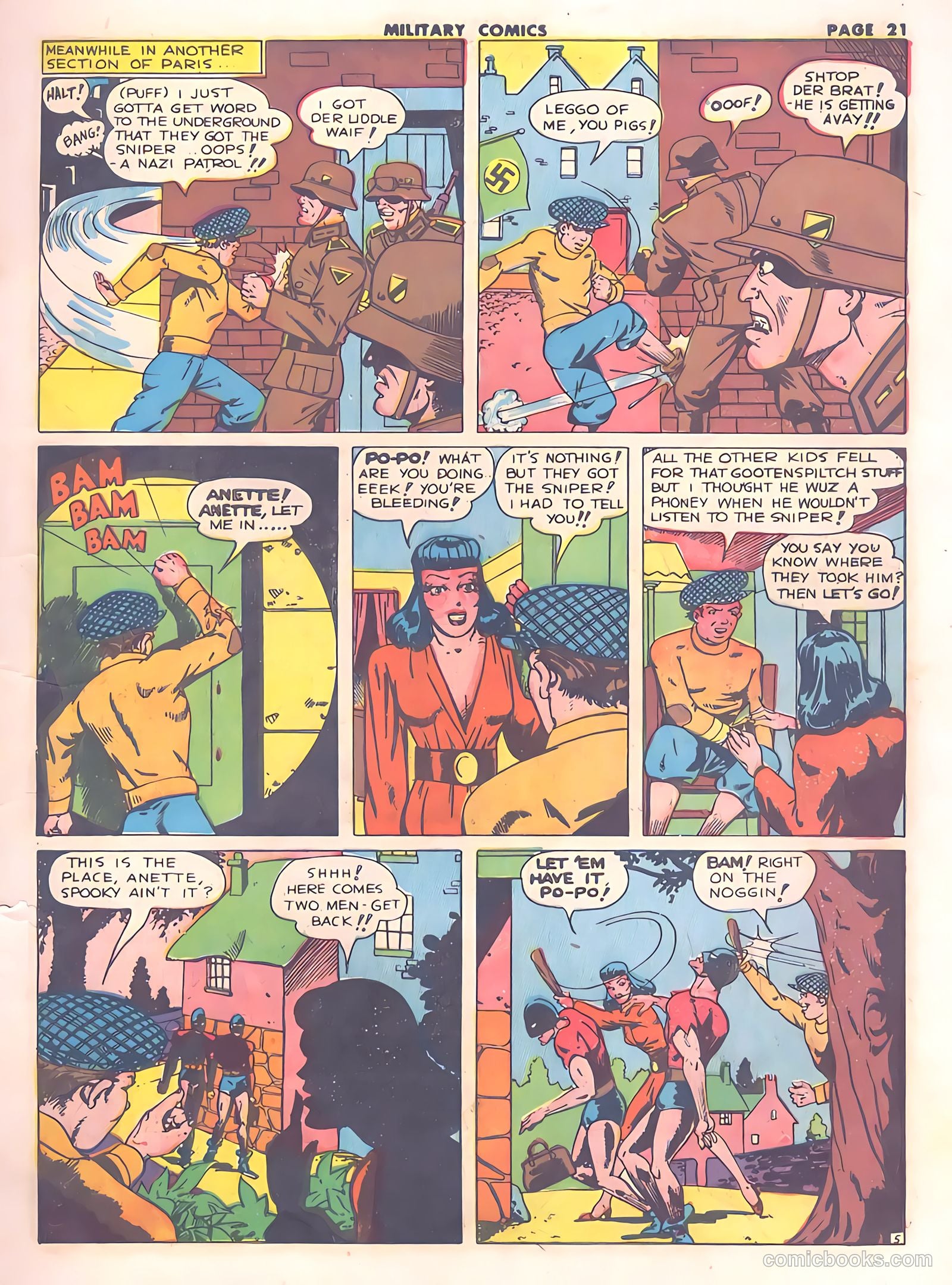 Military Comics #15 (1942) — page 21 of 53