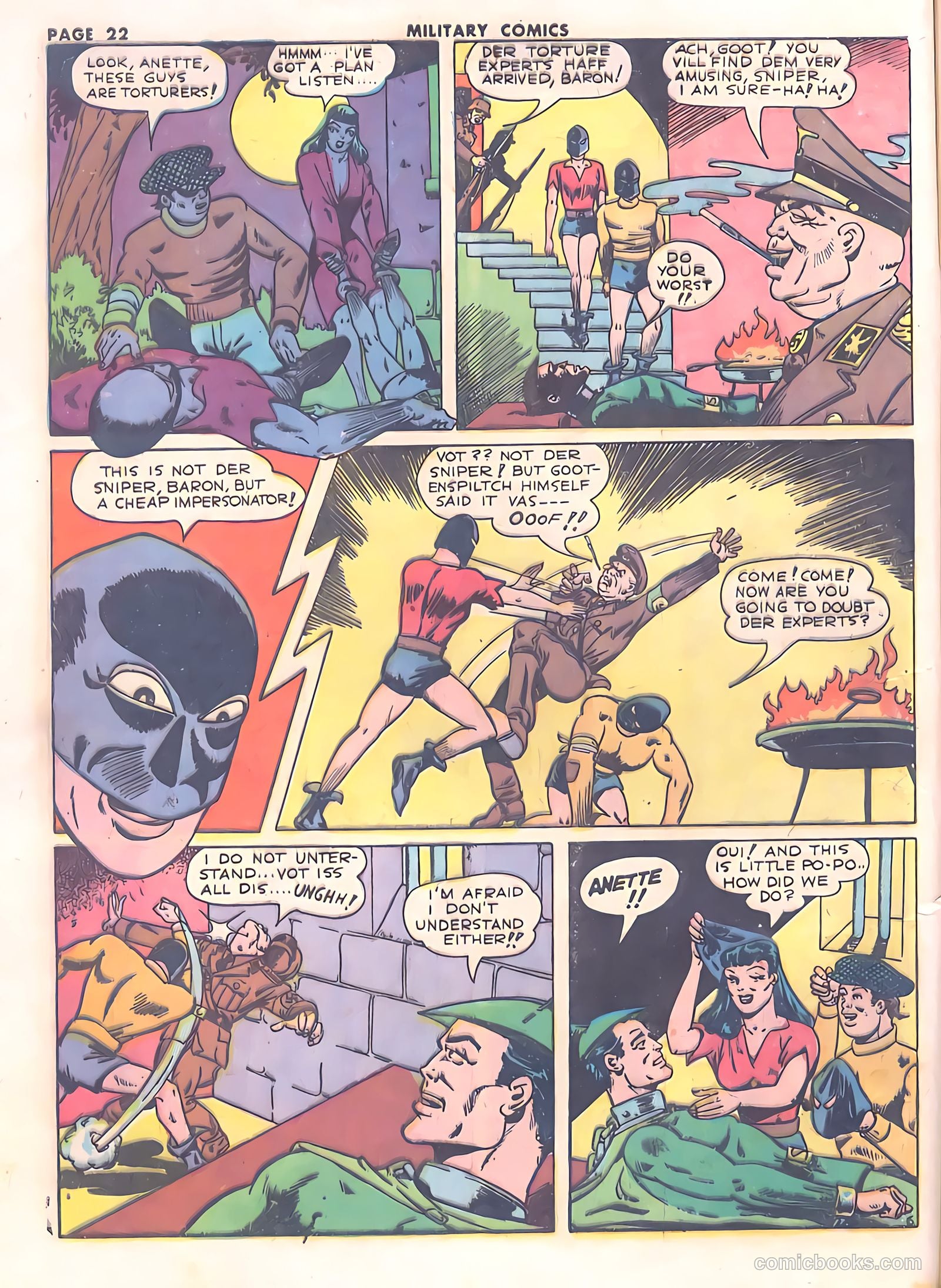 Military Comics #15 (1942) — page 22 of 53