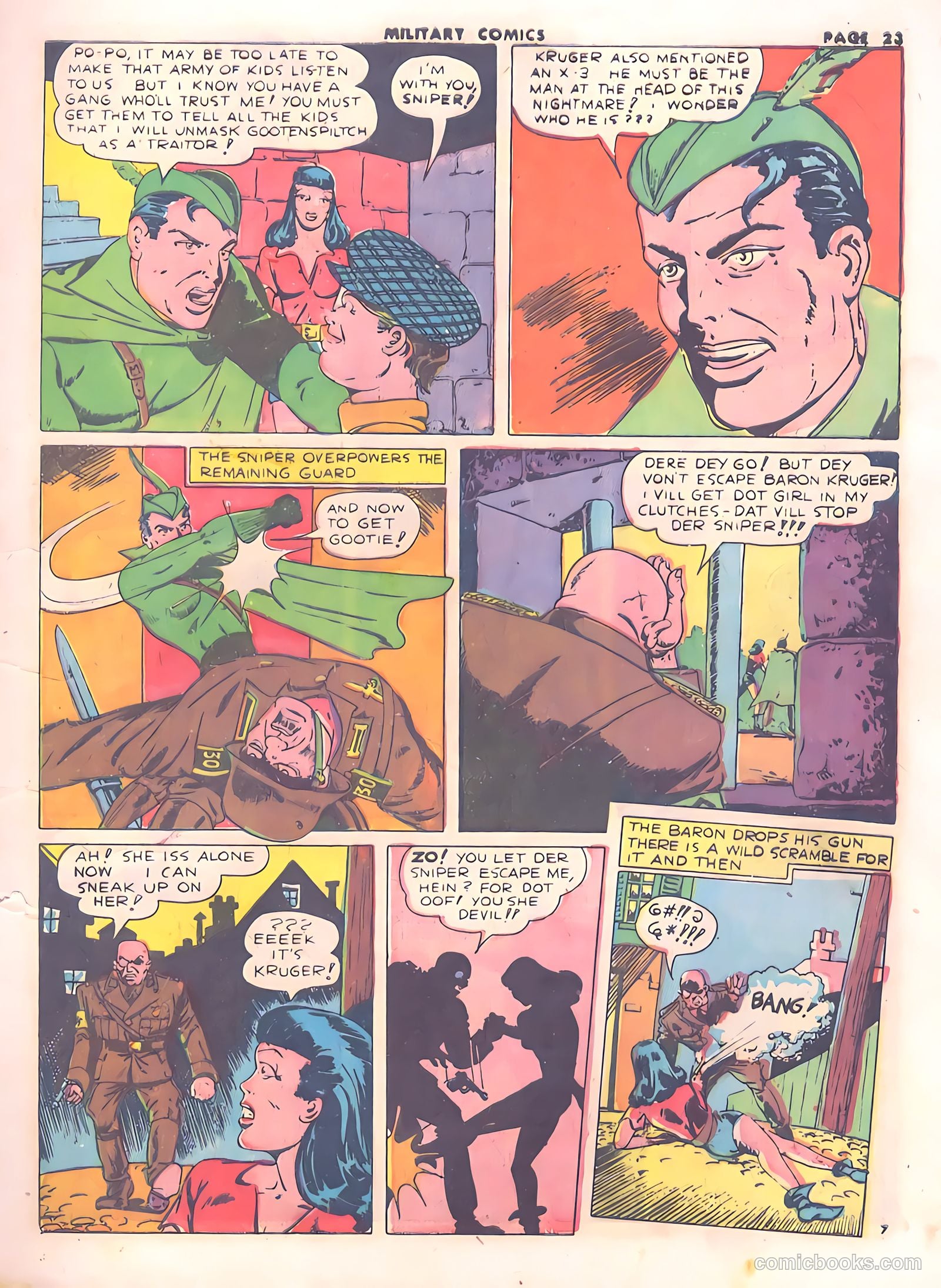 Military Comics #15 (1942) — page 23 of 53