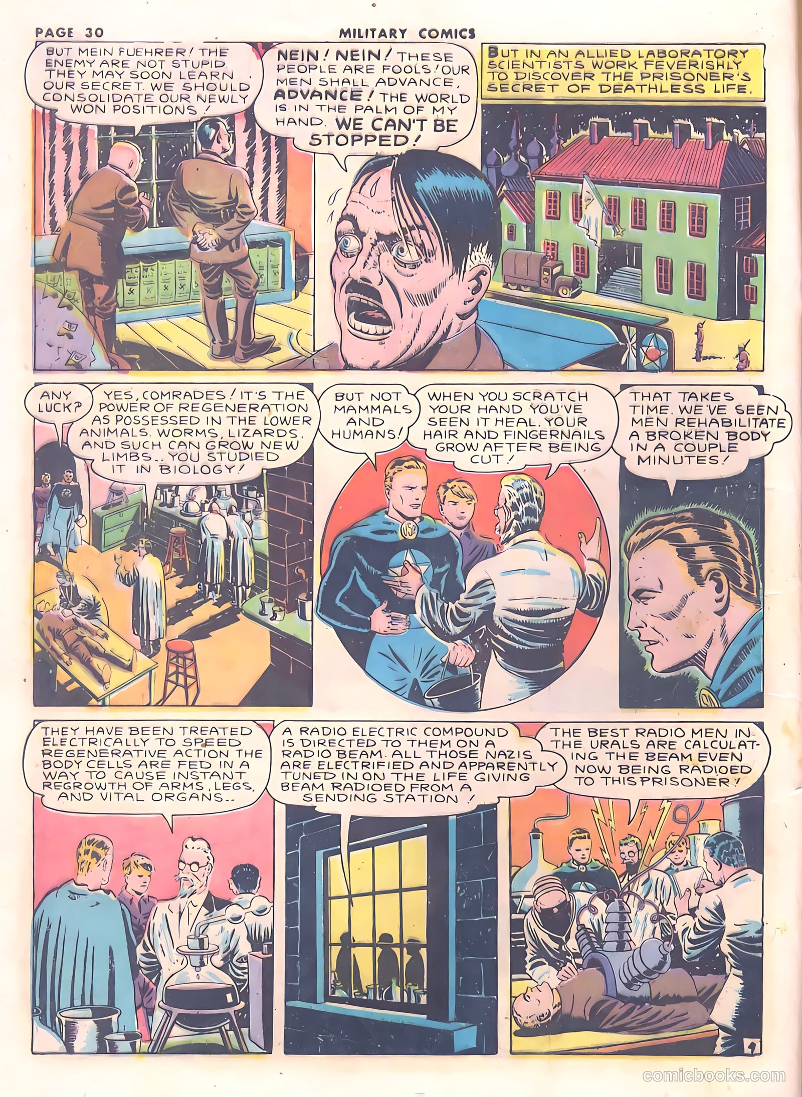 Military Comics #15 (1942) — page 30 of 53