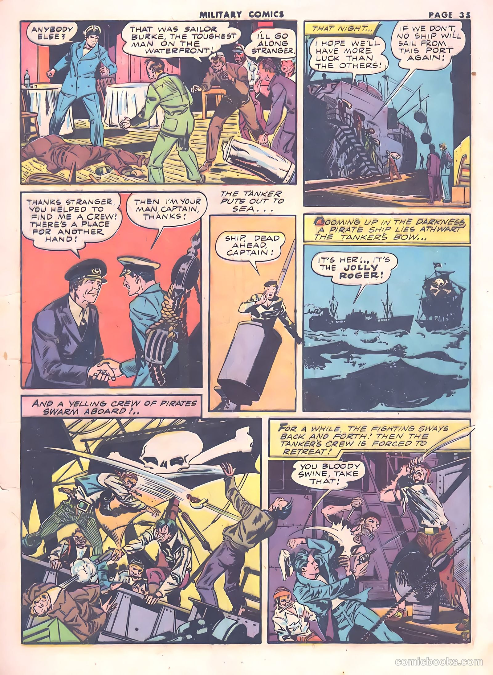 Military Comics #15 (1942) — page 35 of 53
