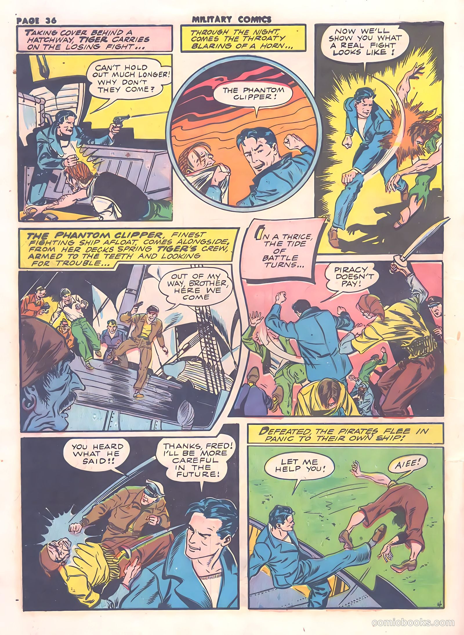 Military Comics #15 (1942) — page 36 of 53