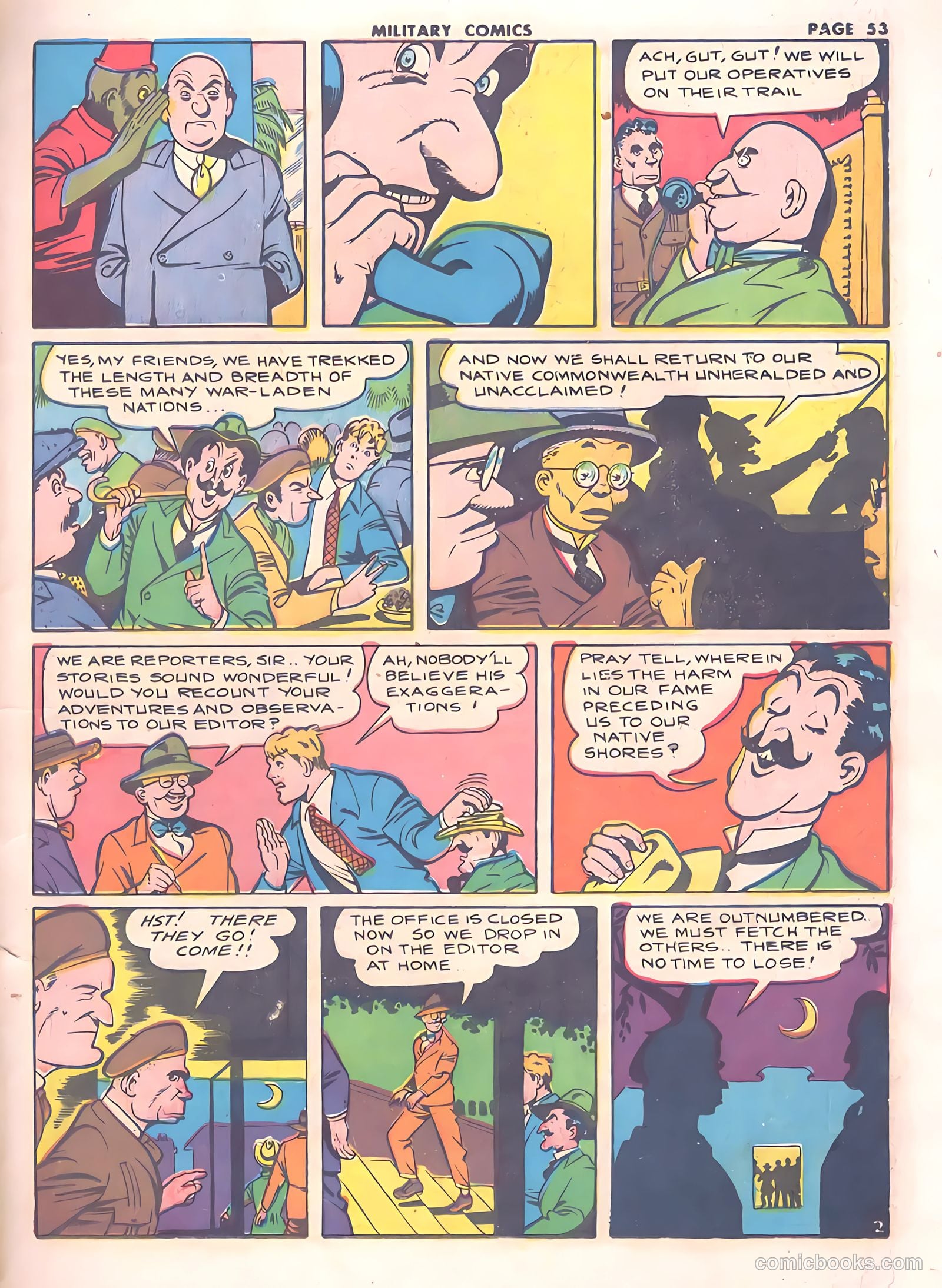 Military Comics #15 (1942) — page 42 of 53