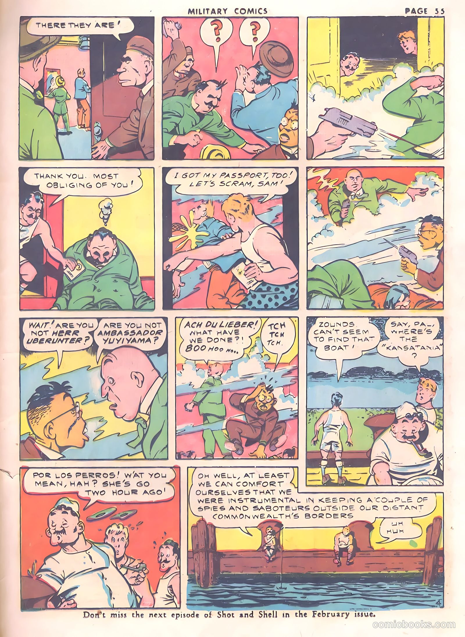 Military Comics #15 (1942) — page 44 of 53