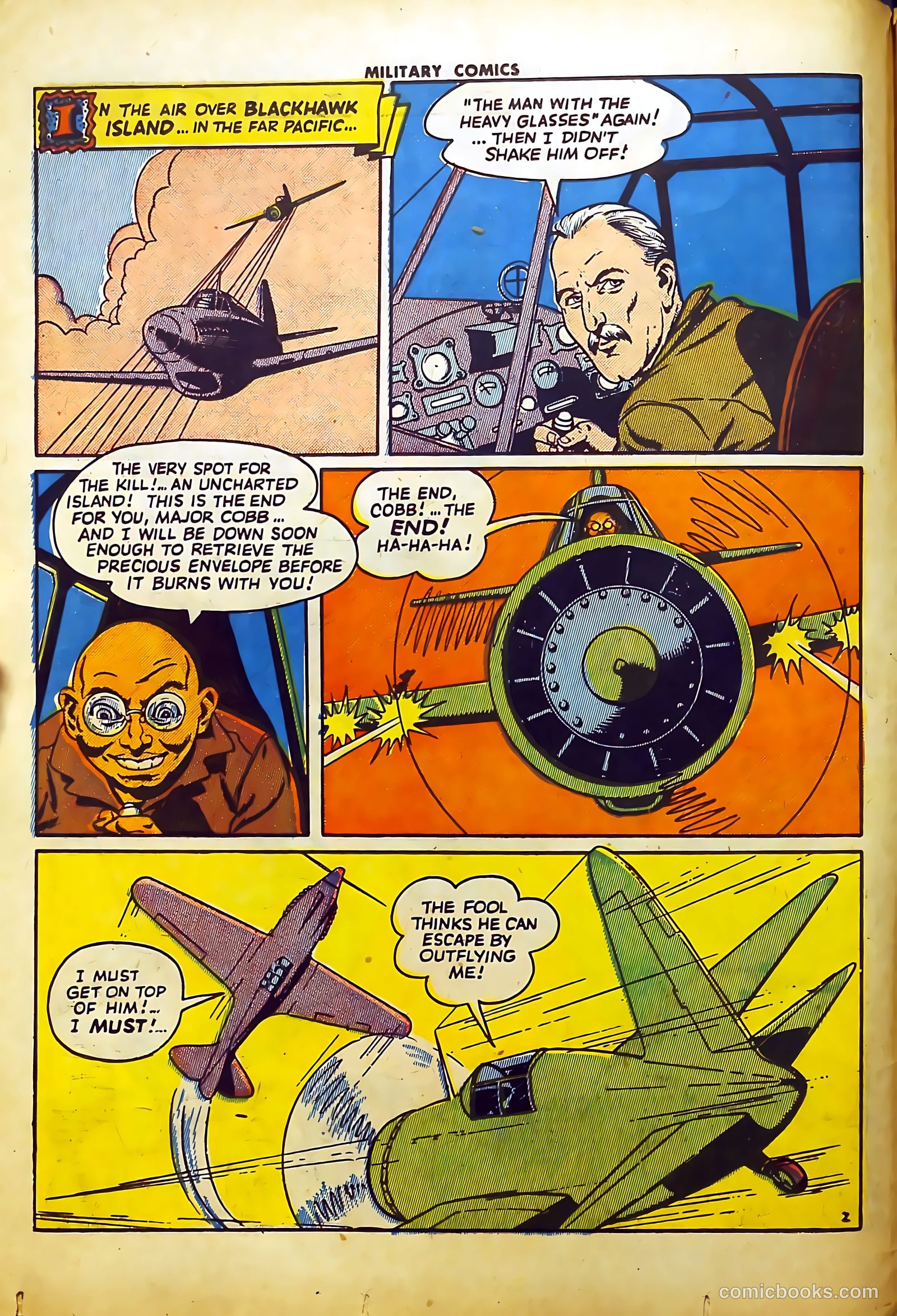 Military Comics #24 (1943) — page 4 of 61