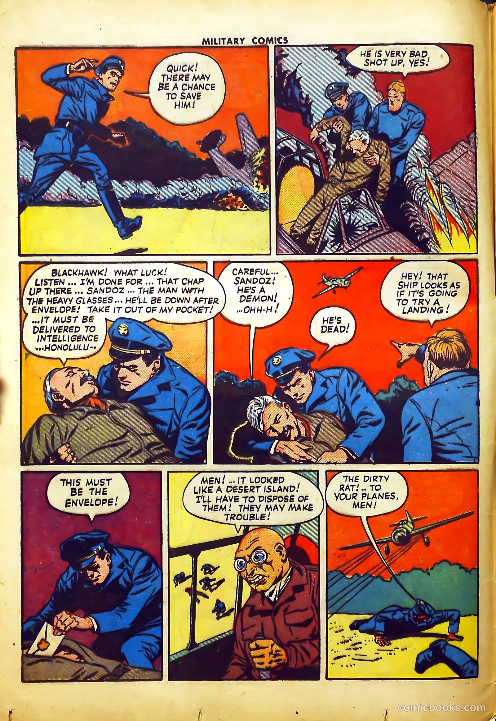 Military Comics #24 (1943) — page 6 of 61