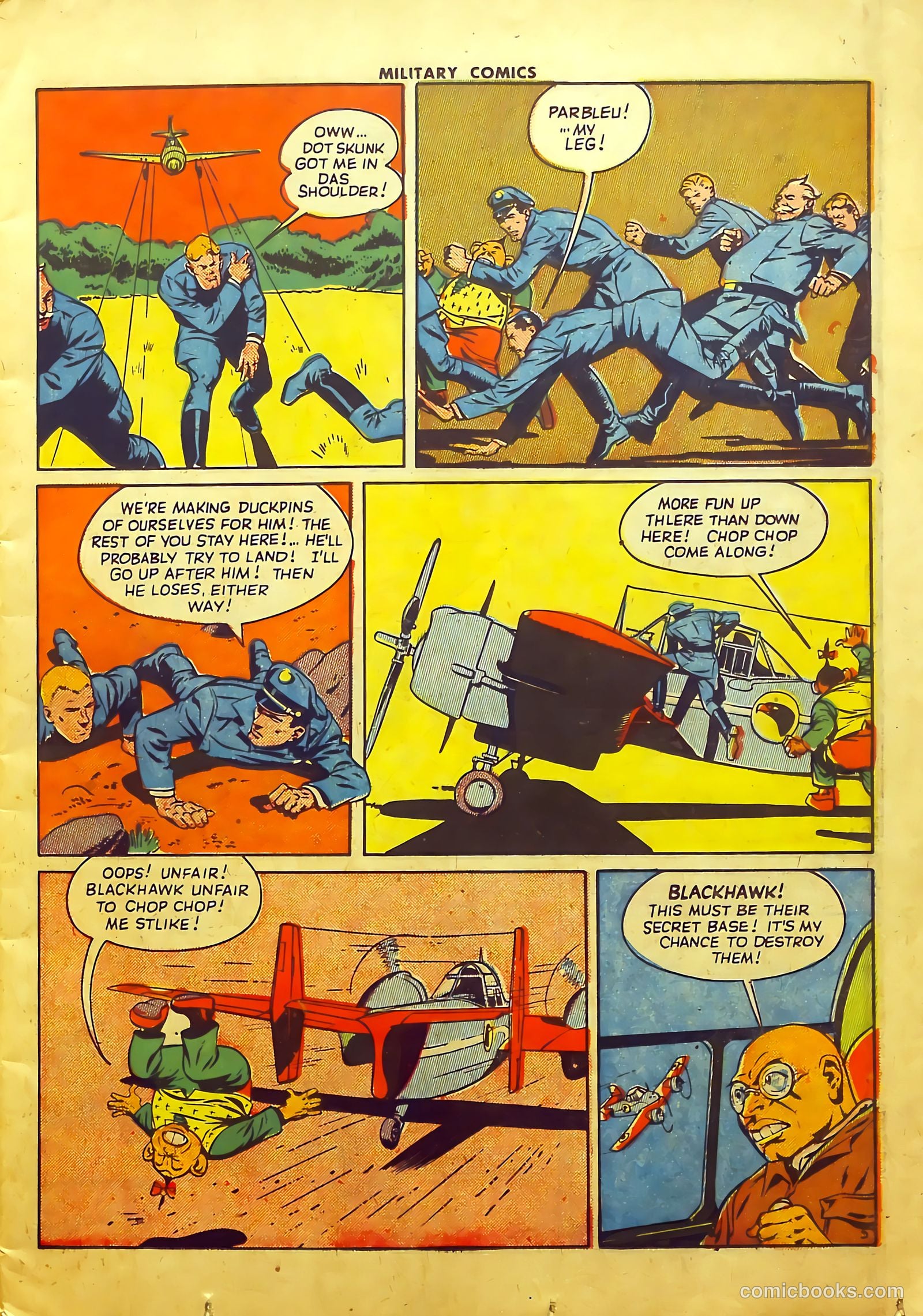 Military Comics #24 (1943) — page 7 of 61