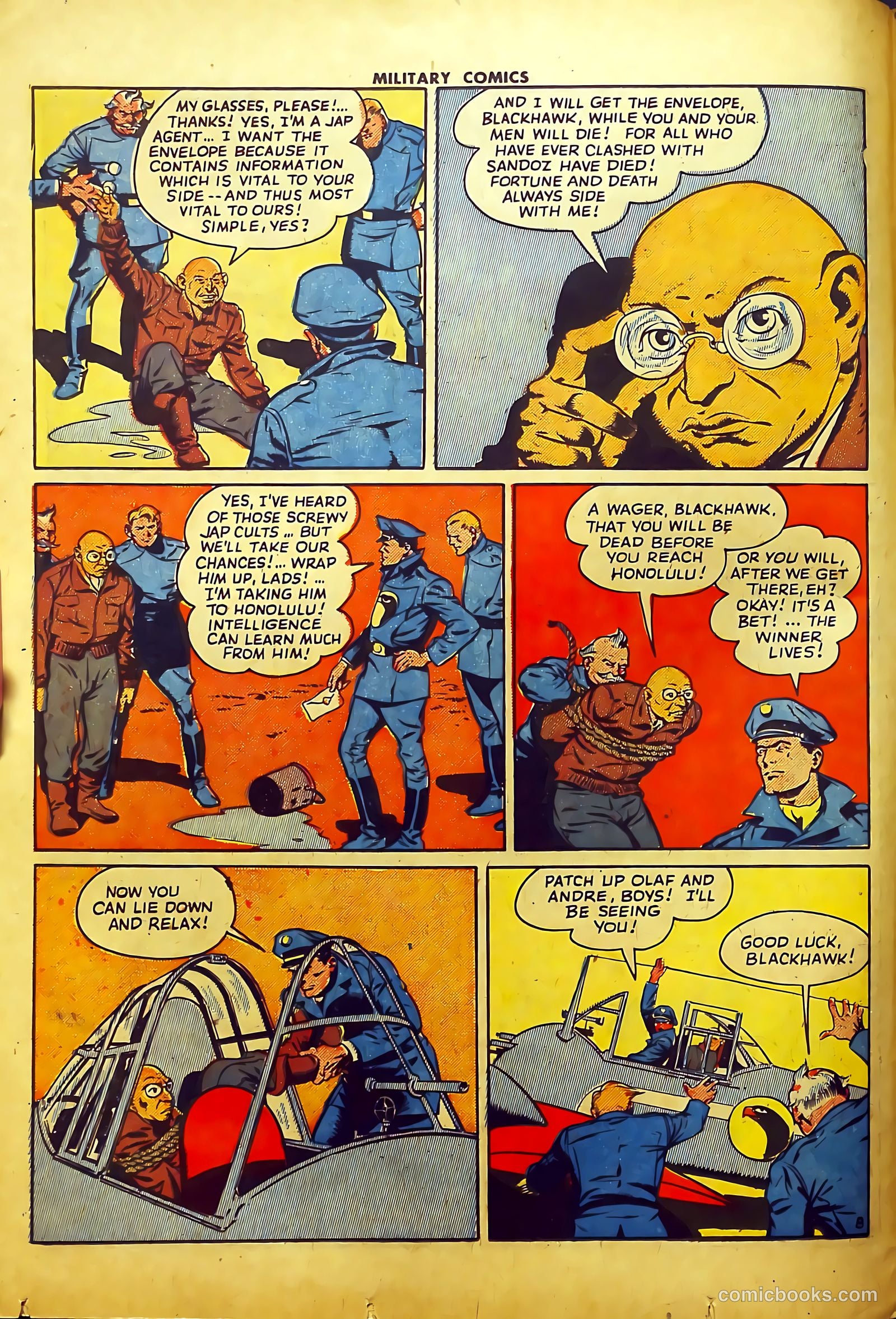 Military Comics #24 (1943) — page 10 of 61