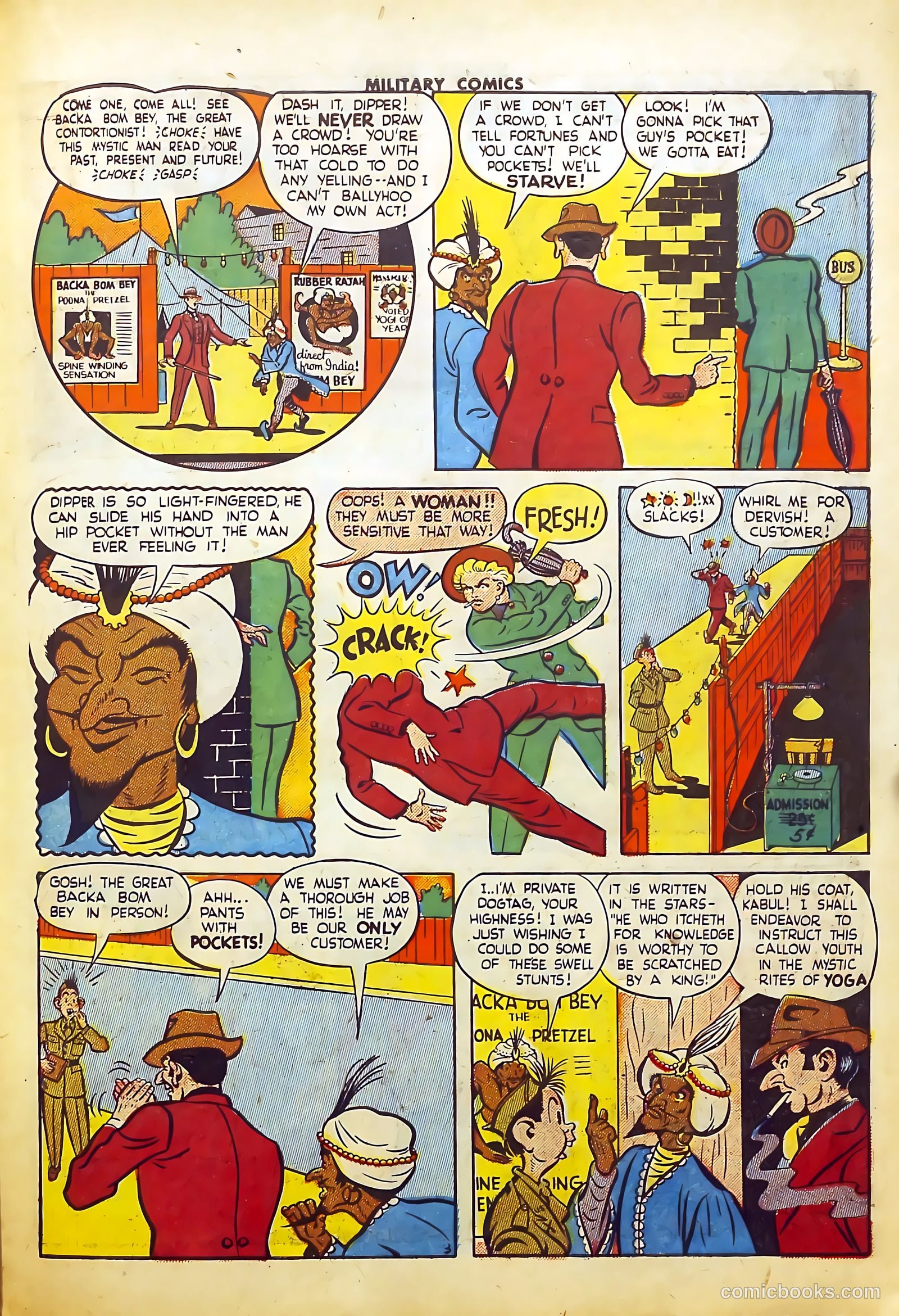 Military Comics #24 (1943) — page 33 of 61