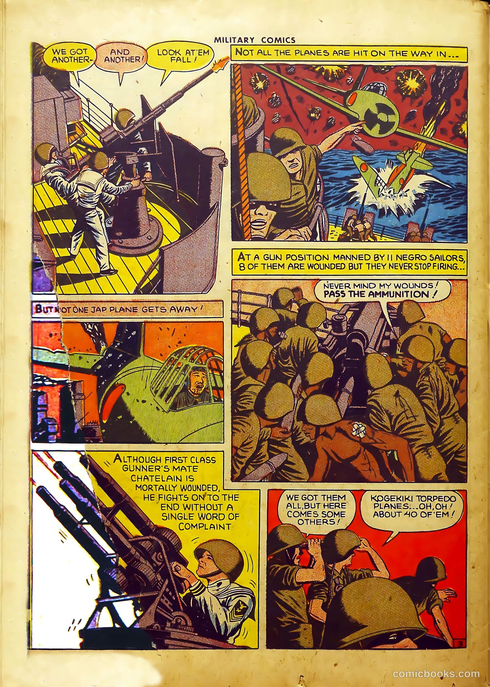 Military Comics #24 (1943) — page 54 of 61