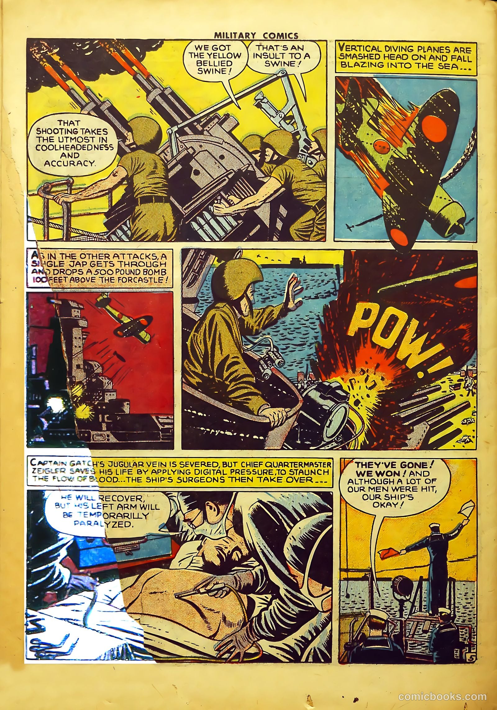 Military Comics #24 (1943) — page 56 of 61