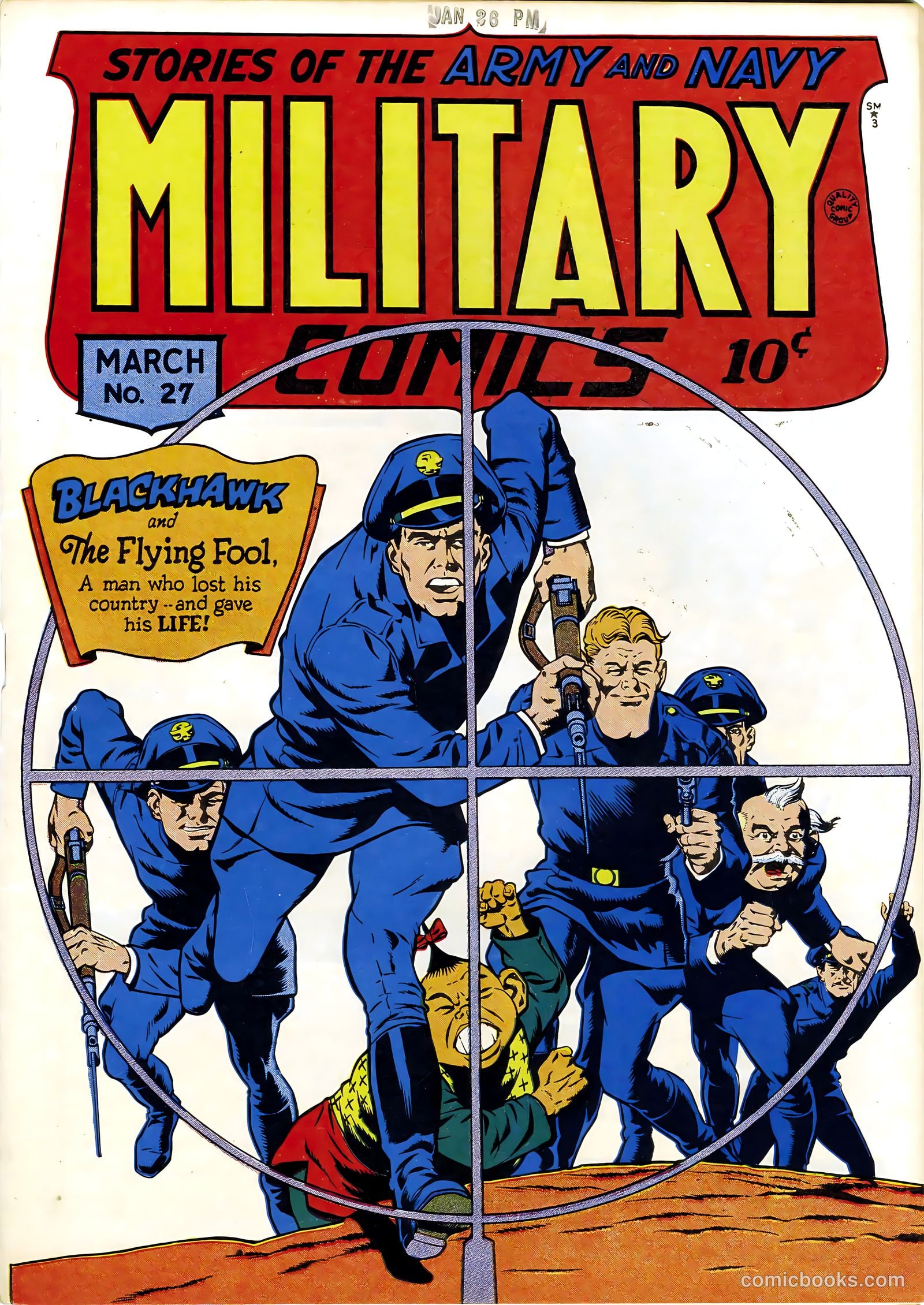 Military Comics #27 (1944) — page 1 of 60