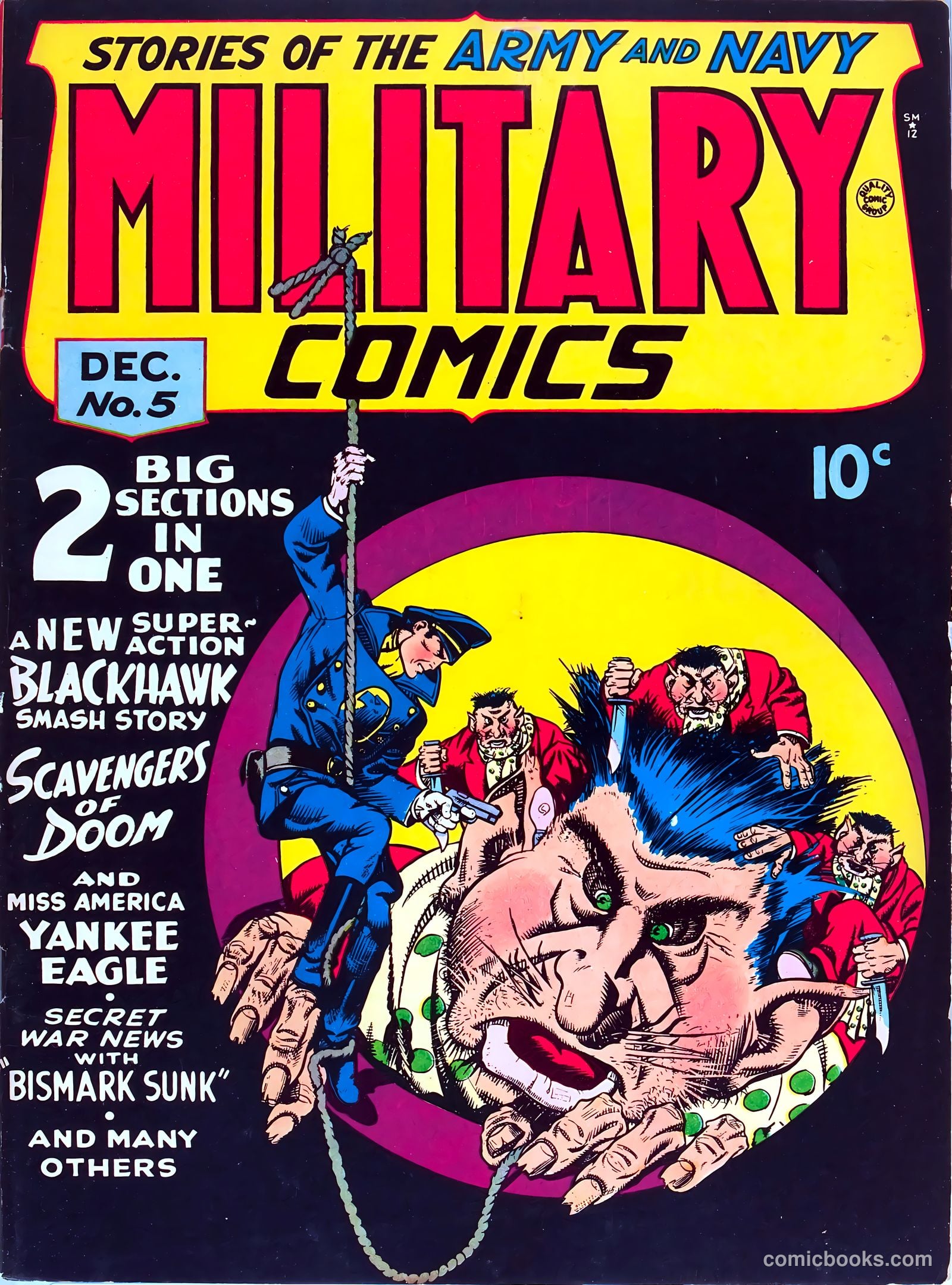Military Comics #5 cover