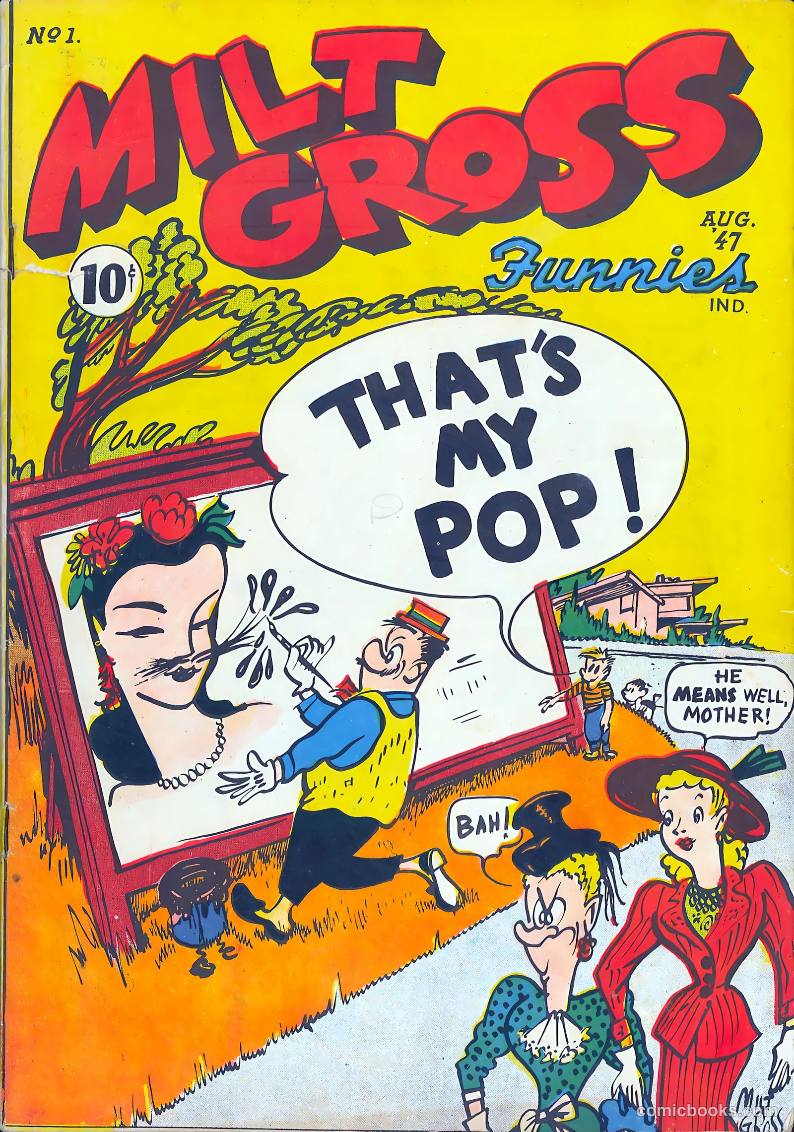 Milt Gross Funnies #1 cover