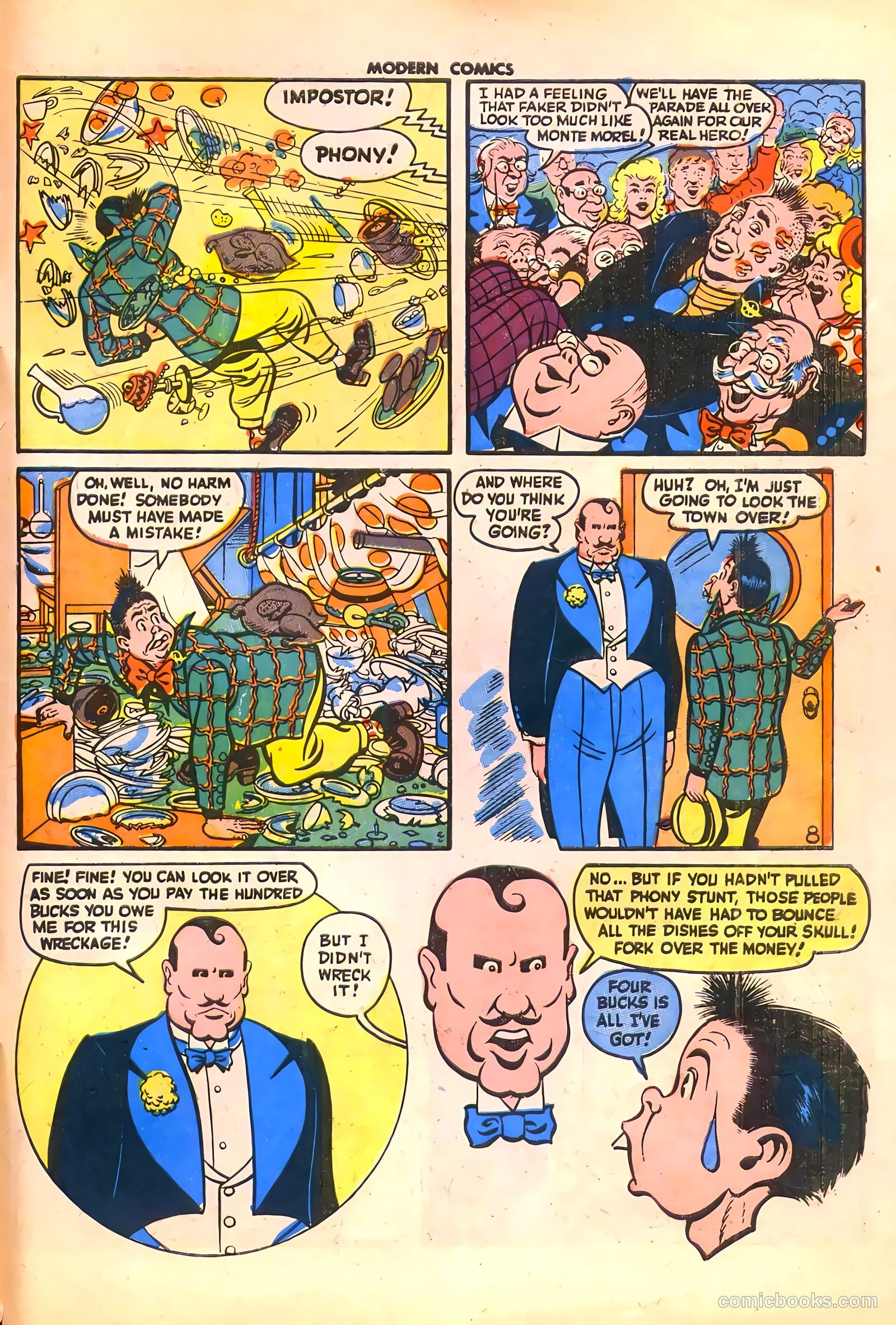 Modern Comics #50 (1946) — page 56 of 57