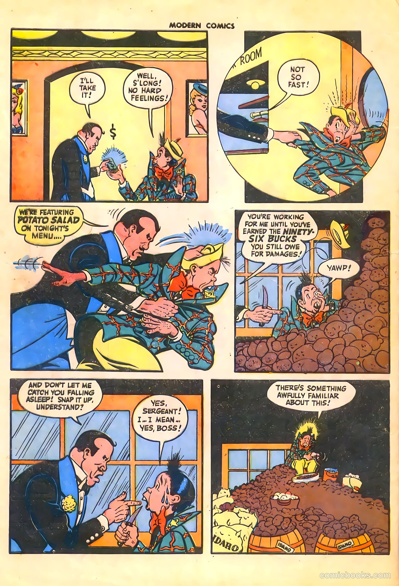 Modern Comics #50 (1946) — page 57 of 57