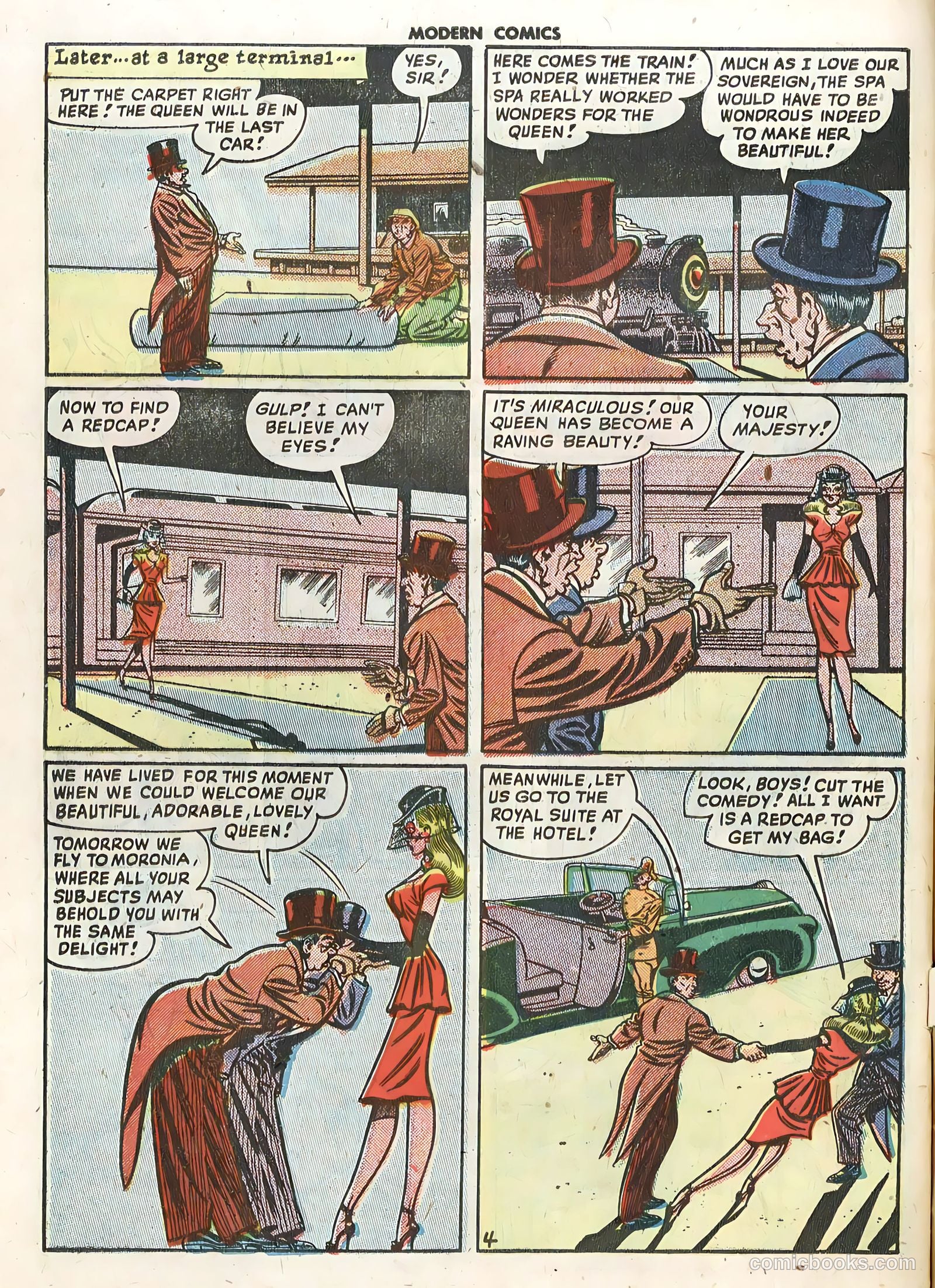 Modern Comics #86 (1949) — page 32 of 36