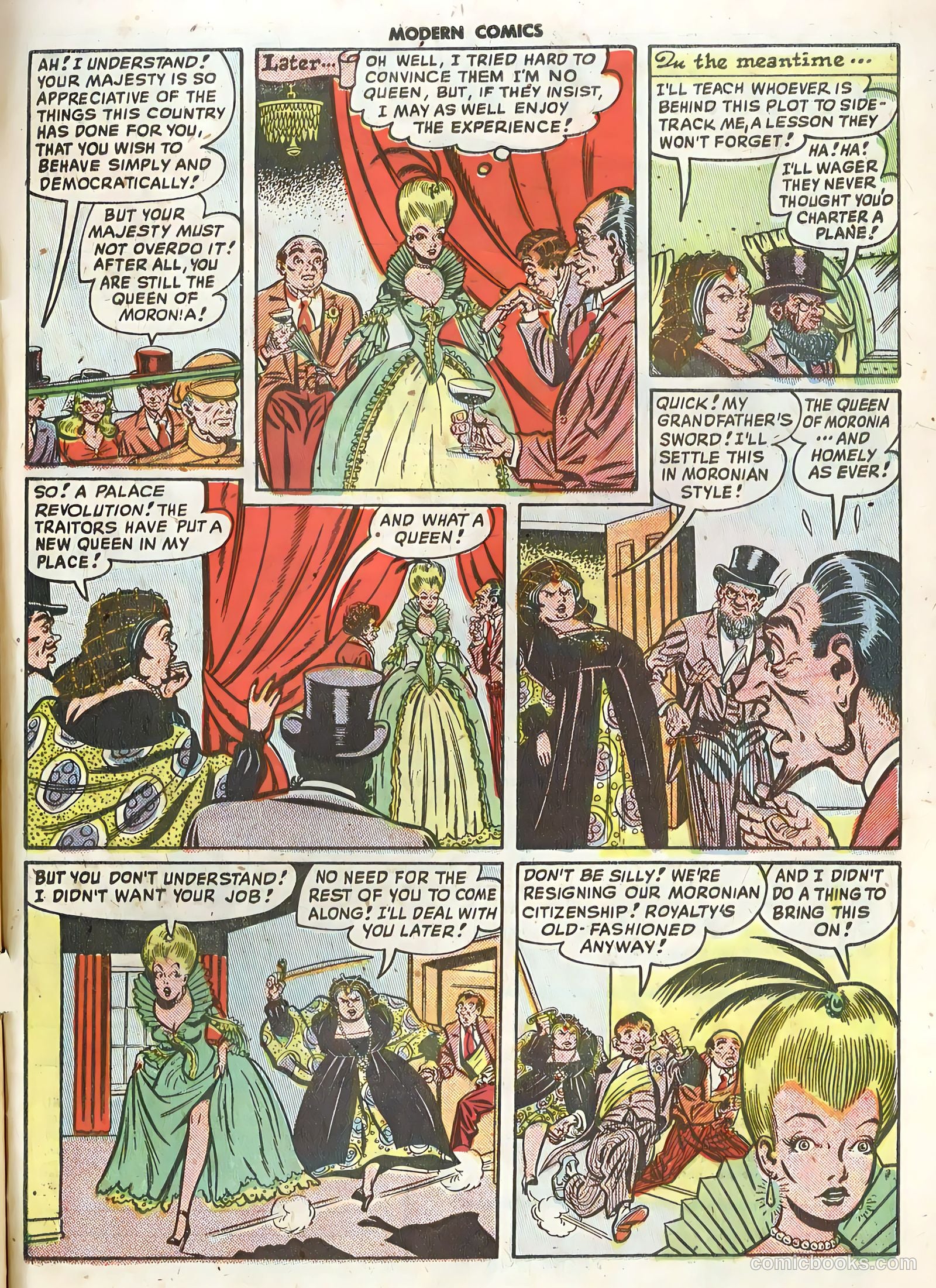 Modern Comics #86 (1949) — page 33 of 36
