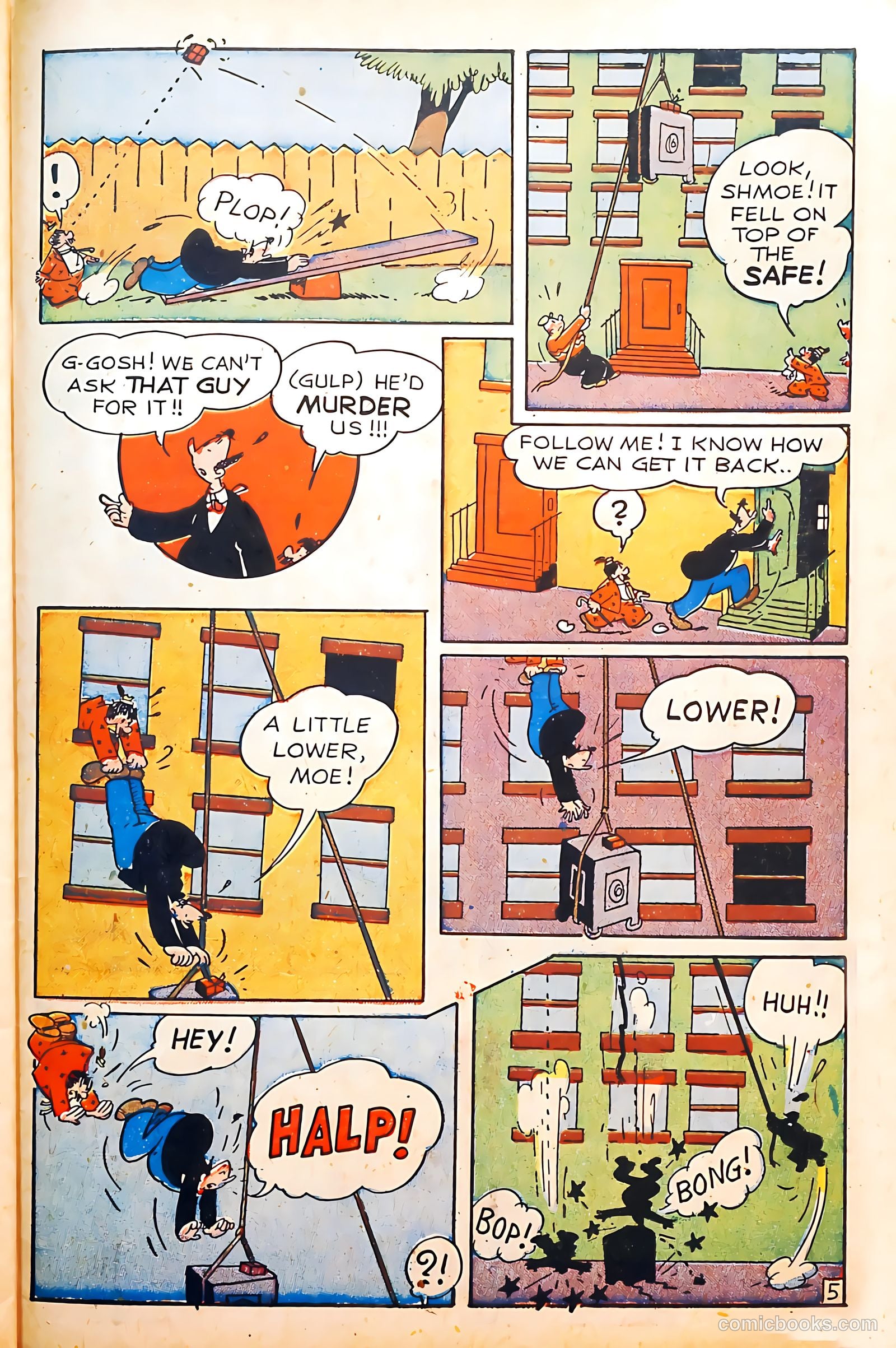 Moe & Shmoe #1 (1948) — page 31 of 36