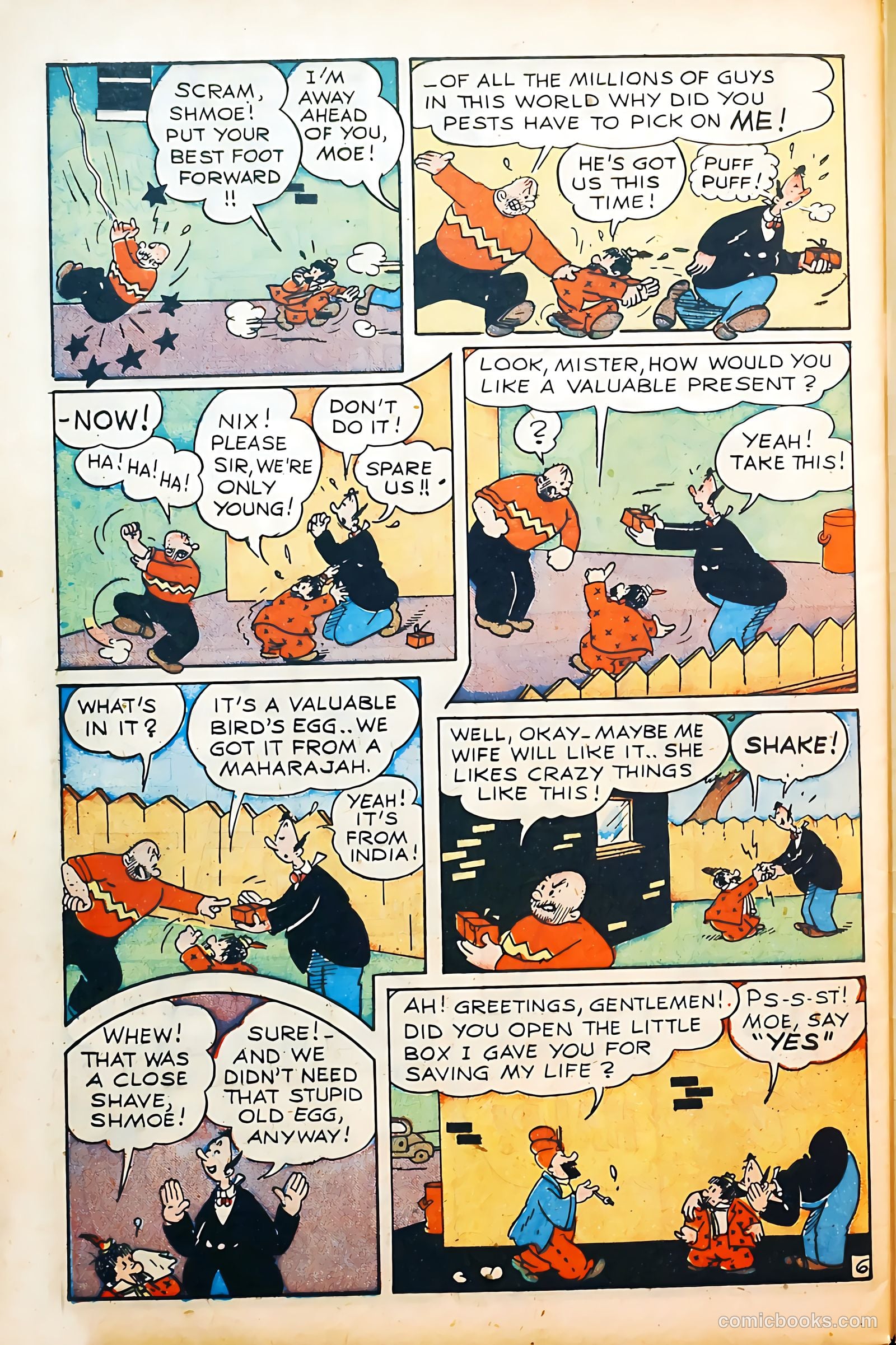 Moe & Shmoe #1 (1948) — page 32 of 36