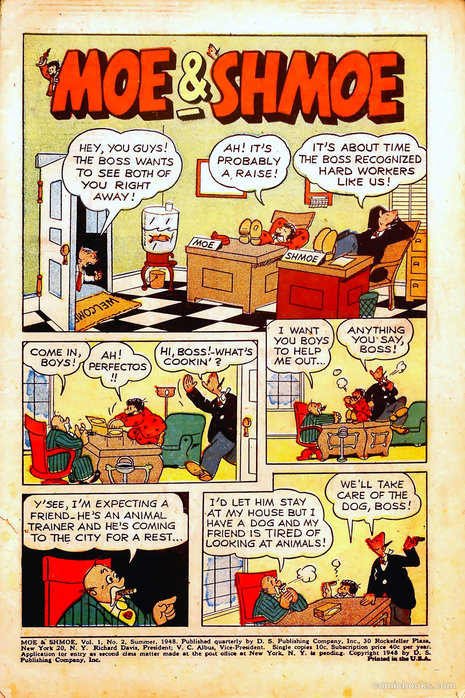 Moe & Shmoe #2 (1948) — page 2 of 34