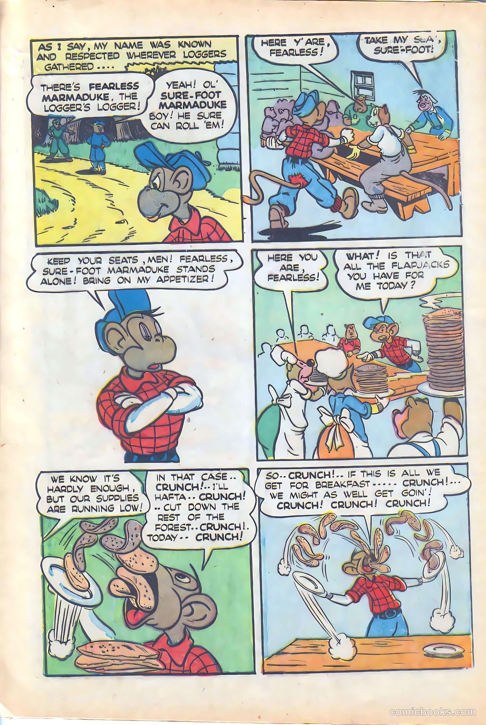 Monkeyshines Comics #13 (1947) — page 4 of 31