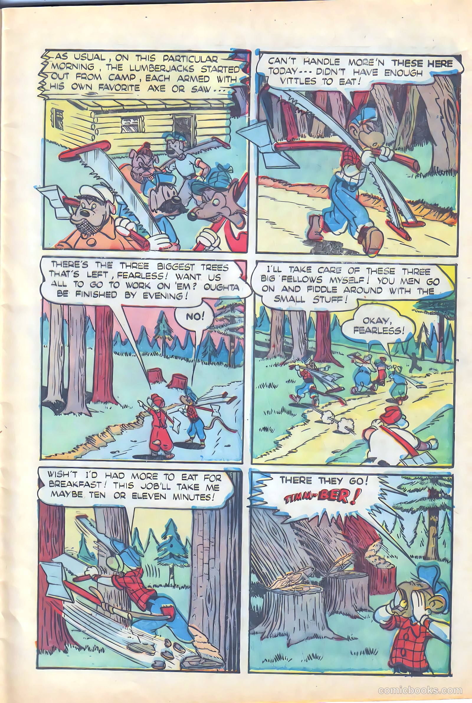 Monkeyshines Comics #13 (1947) — page 5 of 31