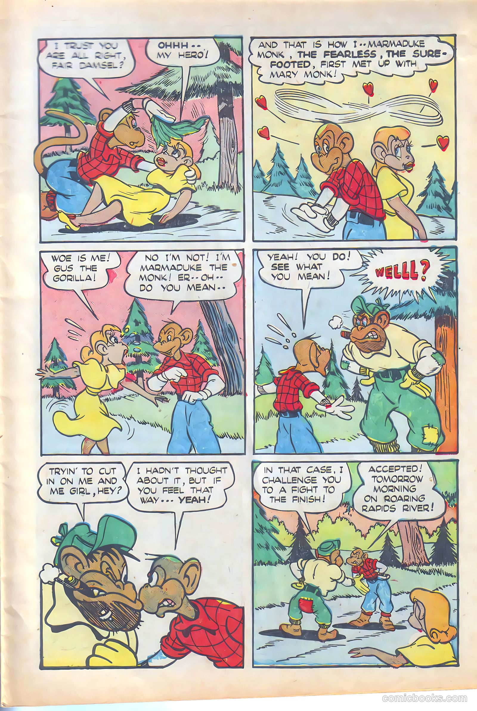 Monkeyshines Comics #13 (1947) — page 7 of 31