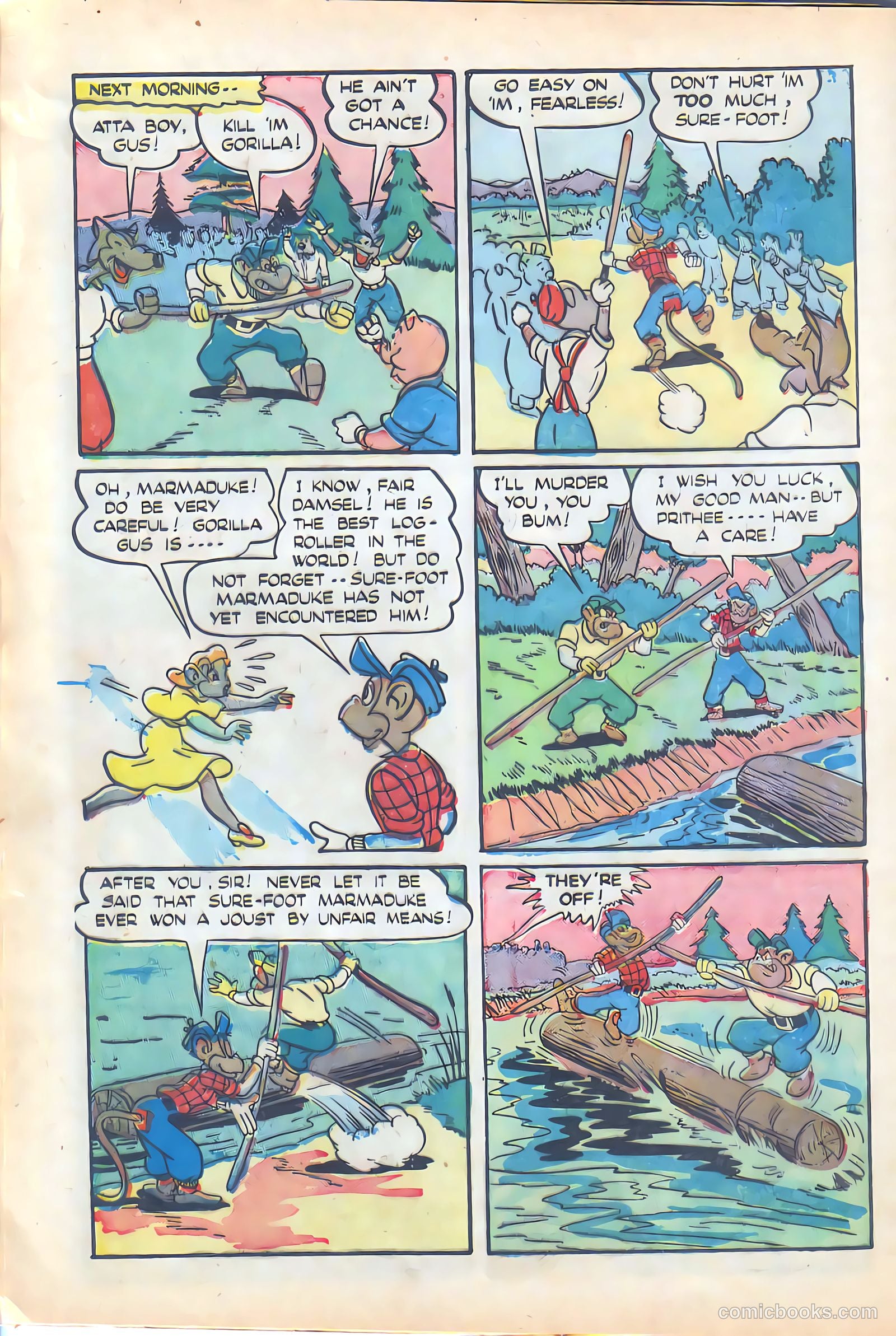 Monkeyshines Comics #13 (1947) — page 8 of 31
