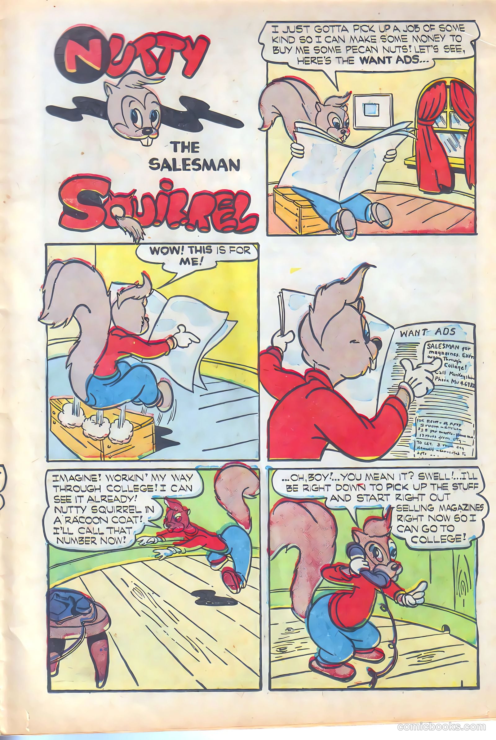 Monkeyshines Comics #13 (1947) — page 11 of 31