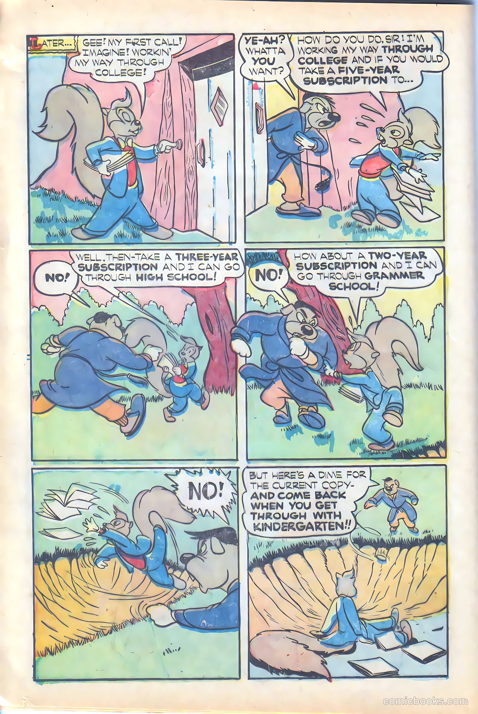 Monkeyshines Comics #13 (1947) — page 12 of 31